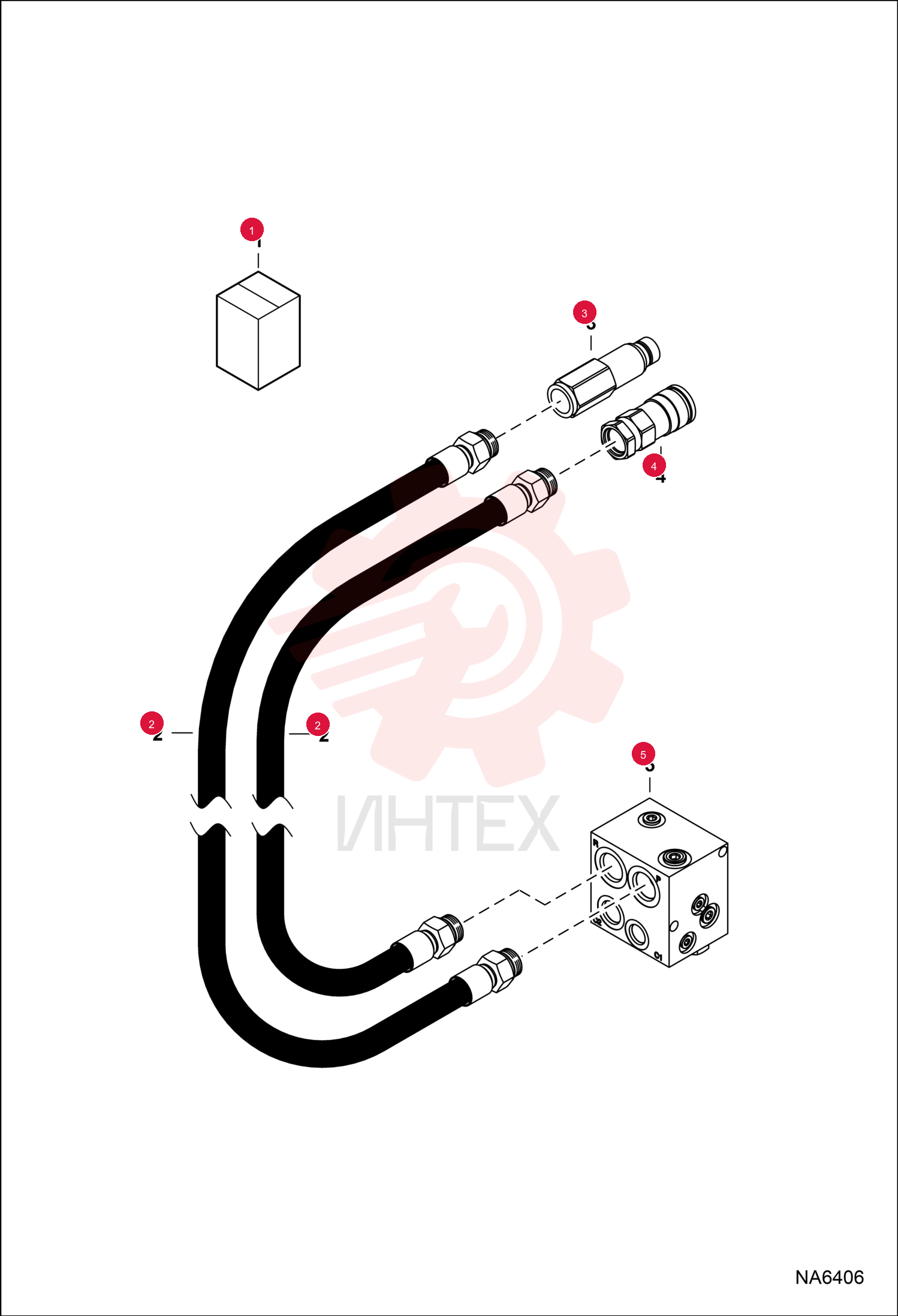 KIT, HOSE 7217836