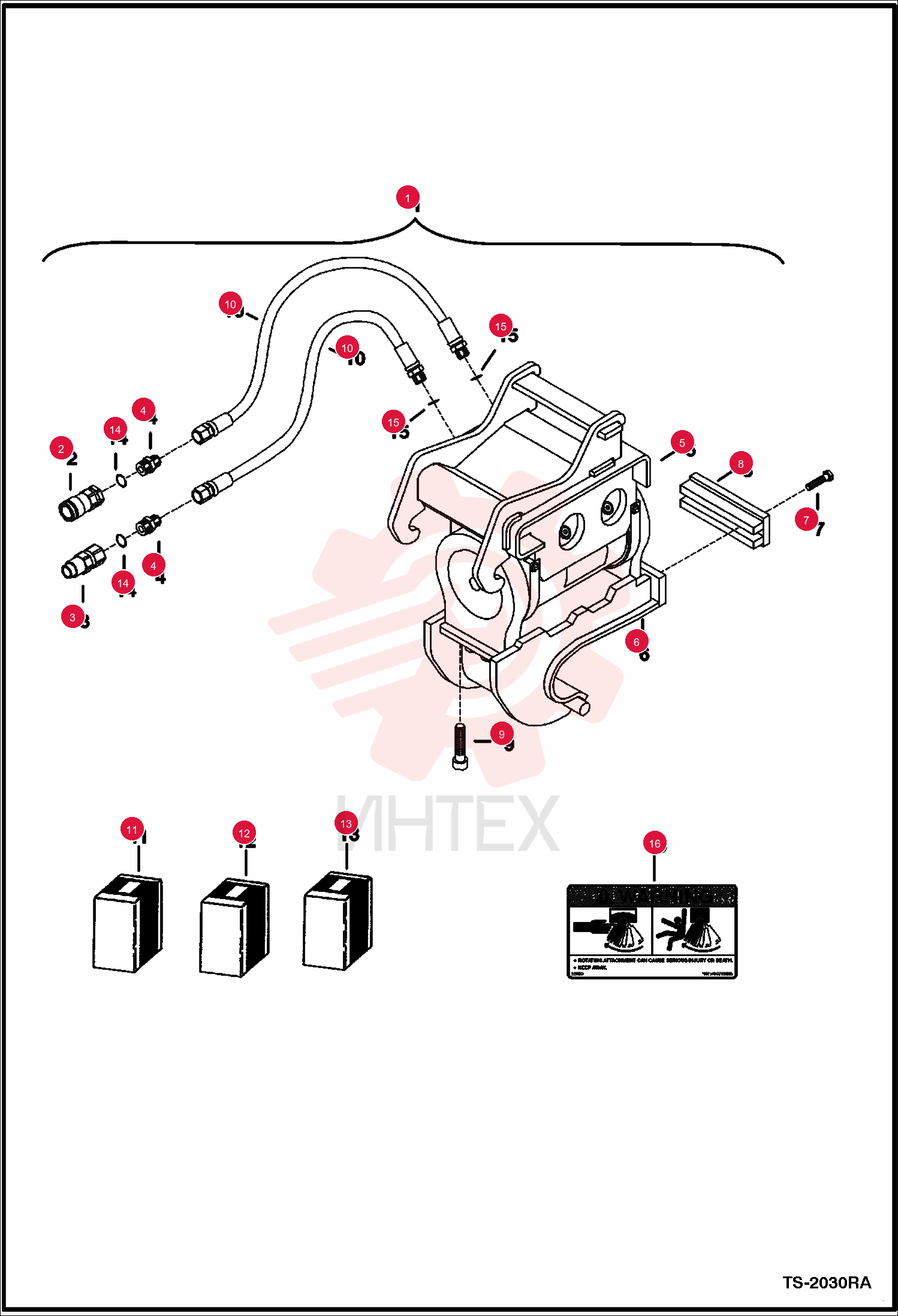 COUPLER FF FEMALE 1/2 BDY 3/4 SAE THREAD 7246790EF (2)