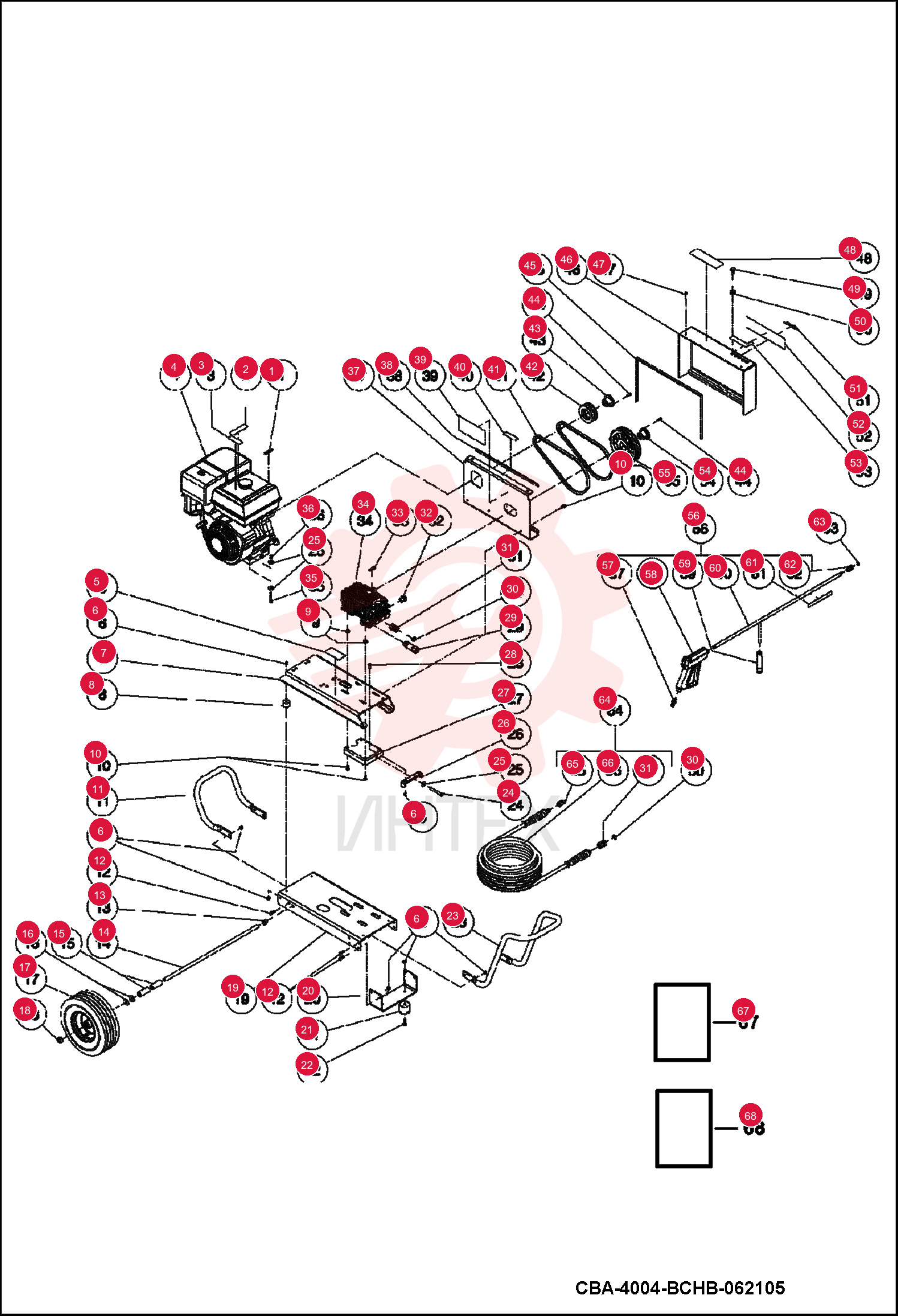 KEY - 1/4"SQ X 2-1/8"