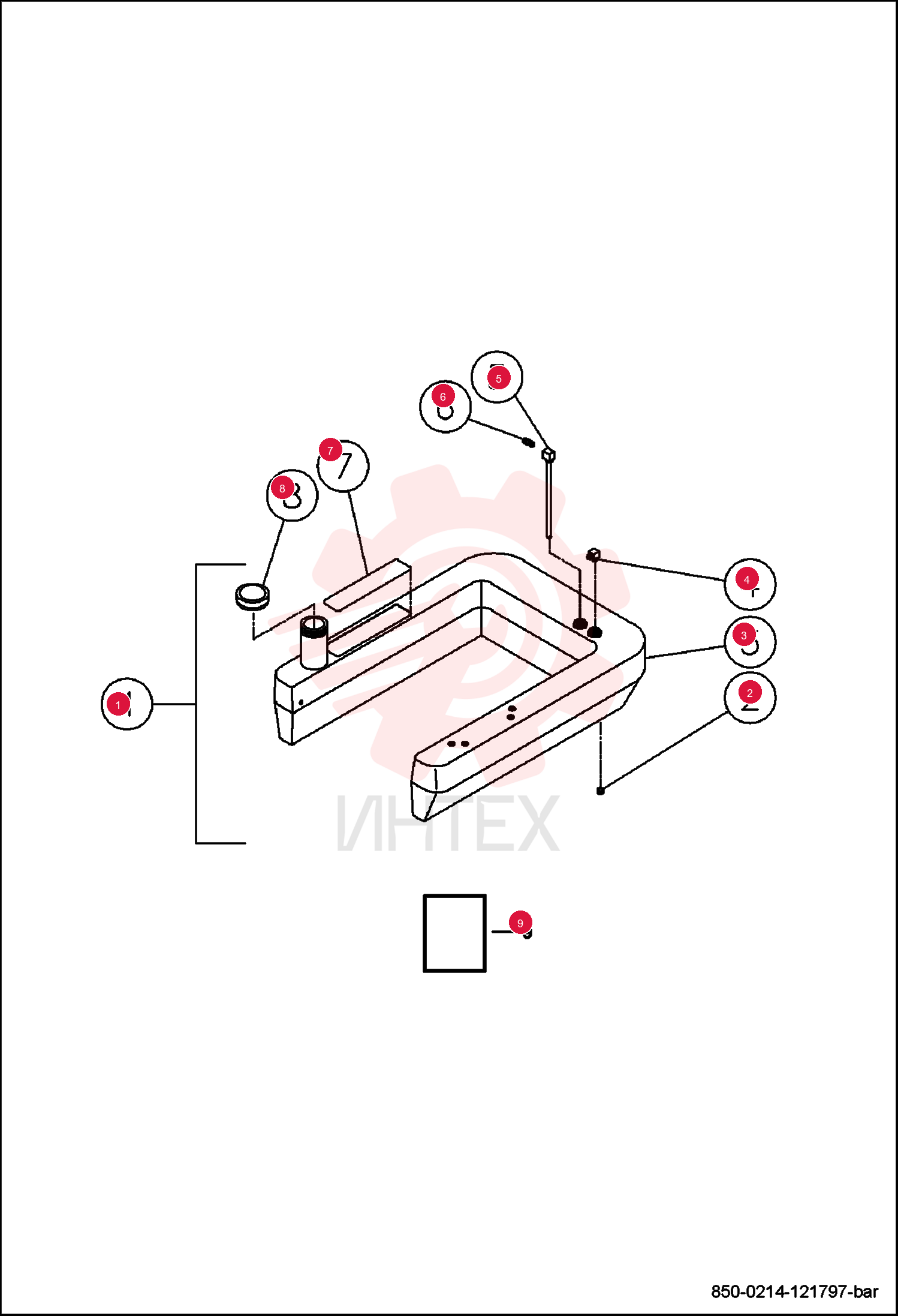 TANK FUEL ASSEMBLY MM850-0214