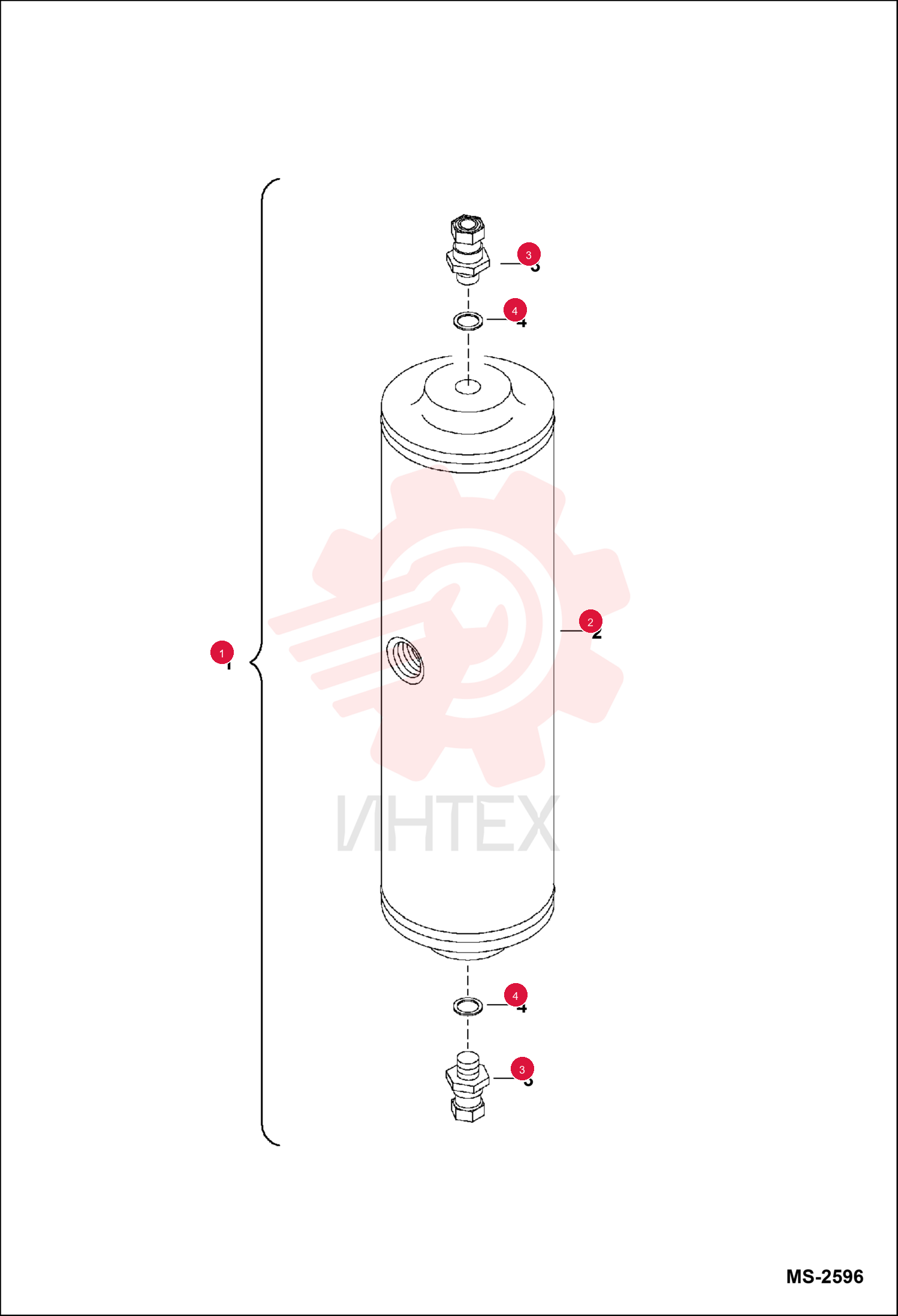ACCUMULATOR ASSEMBLY 6684703