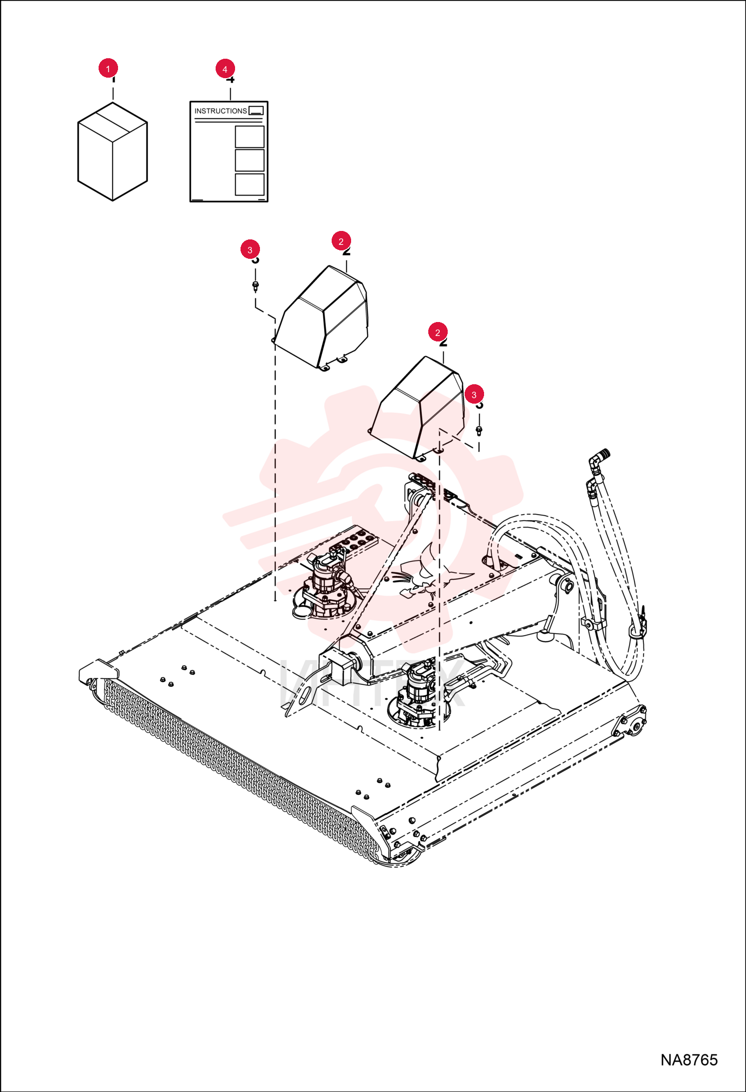 COVER, MOTOR 7244897