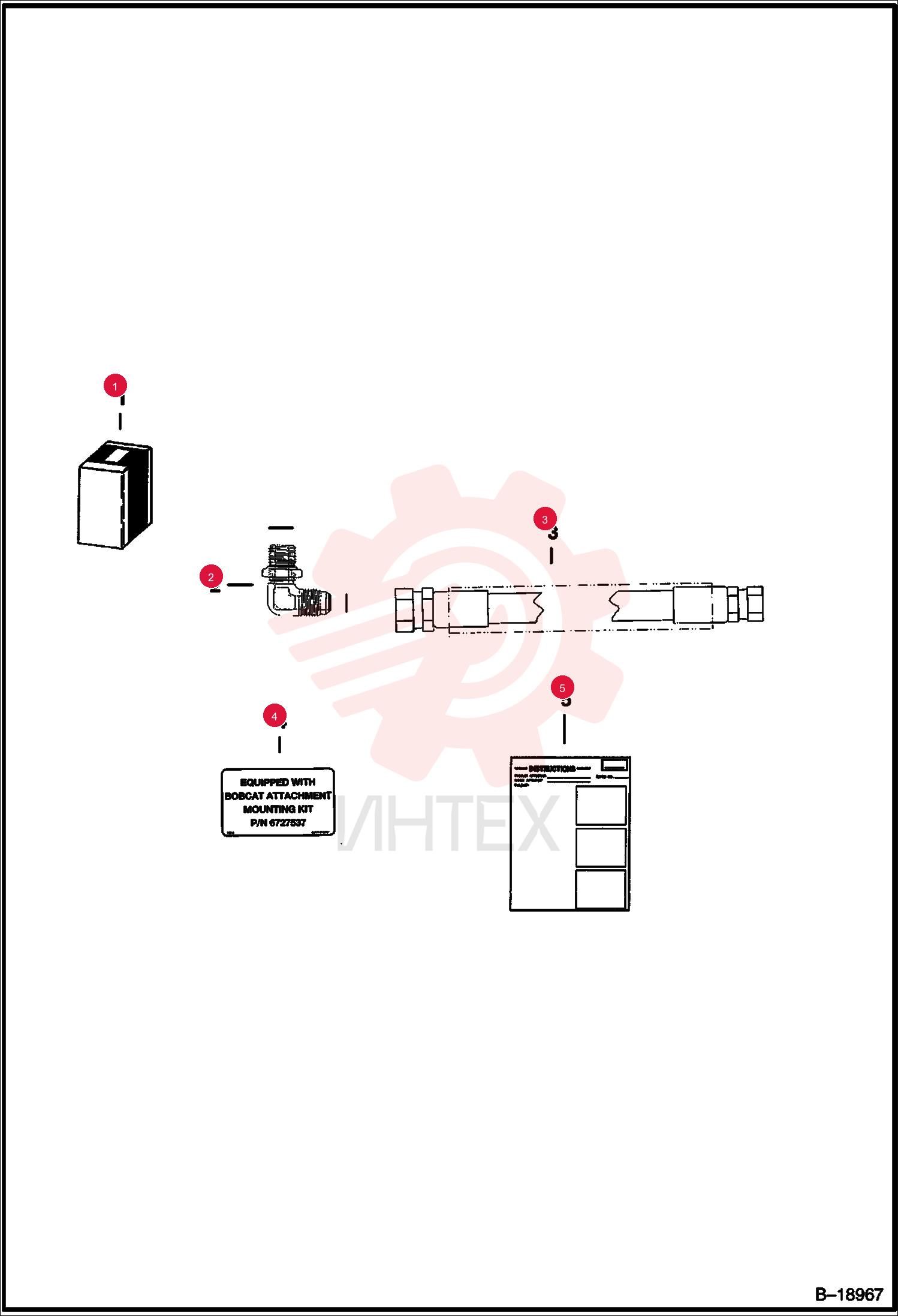 NH BRUSHCAT KIT 6727537