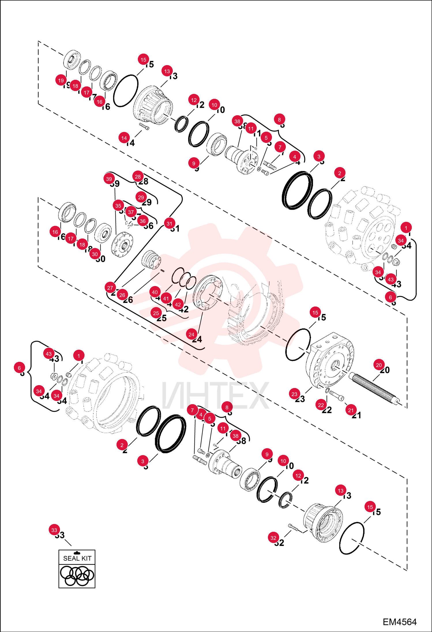 BOLT, STUD 7021223 (2)