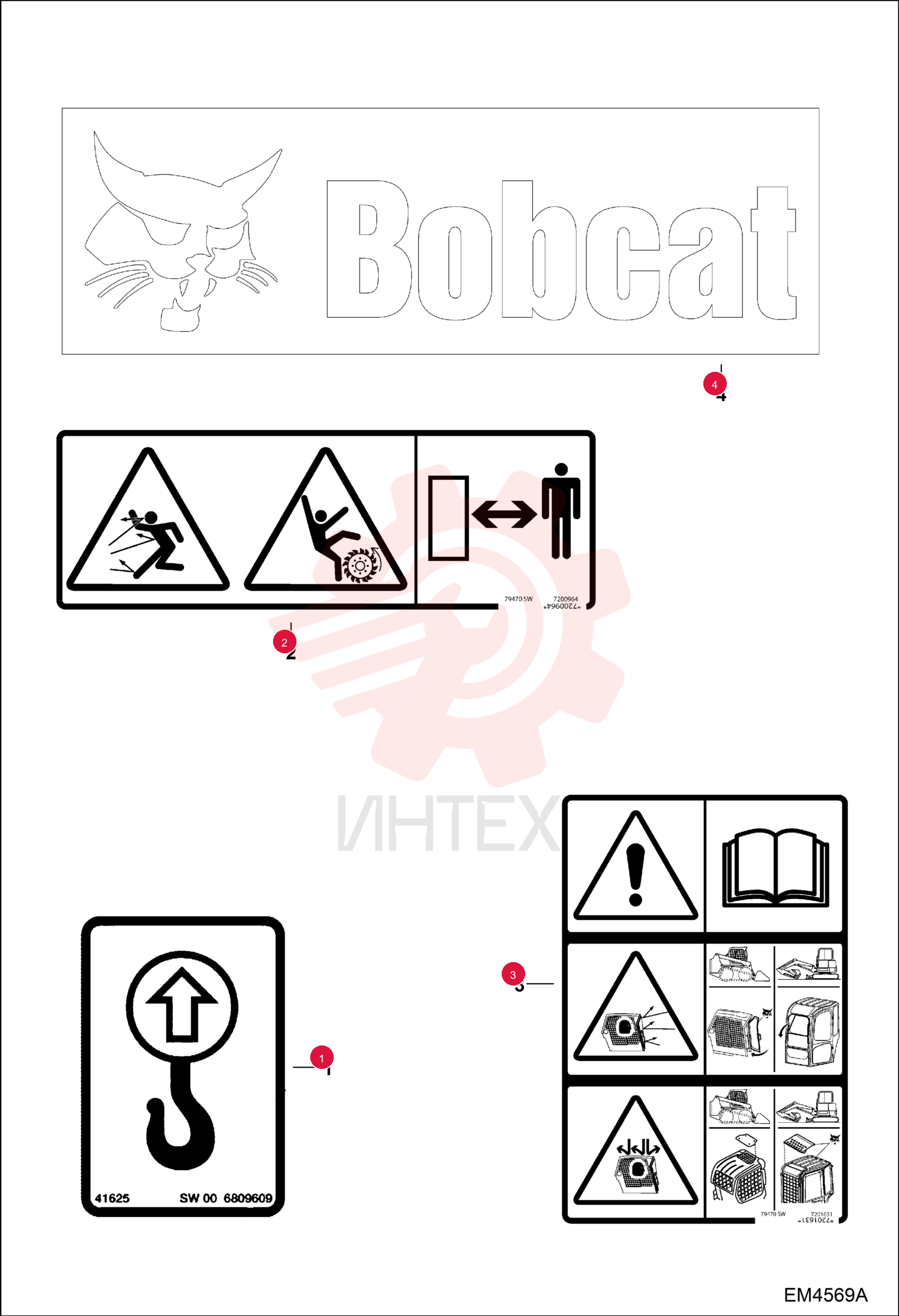 DECAL, LIFT 6809609 (2)