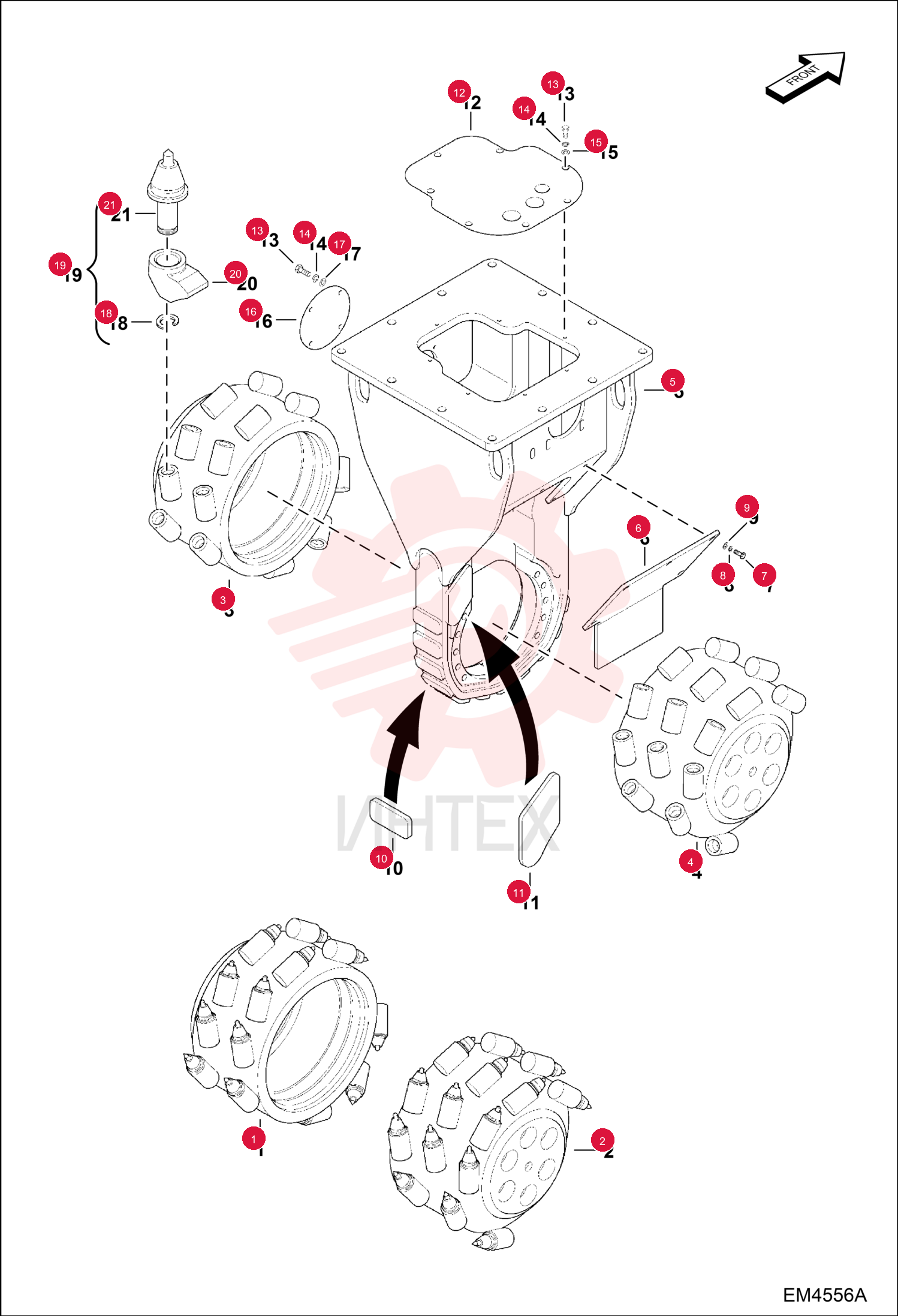 DRUM ASSEMBLY 7021309