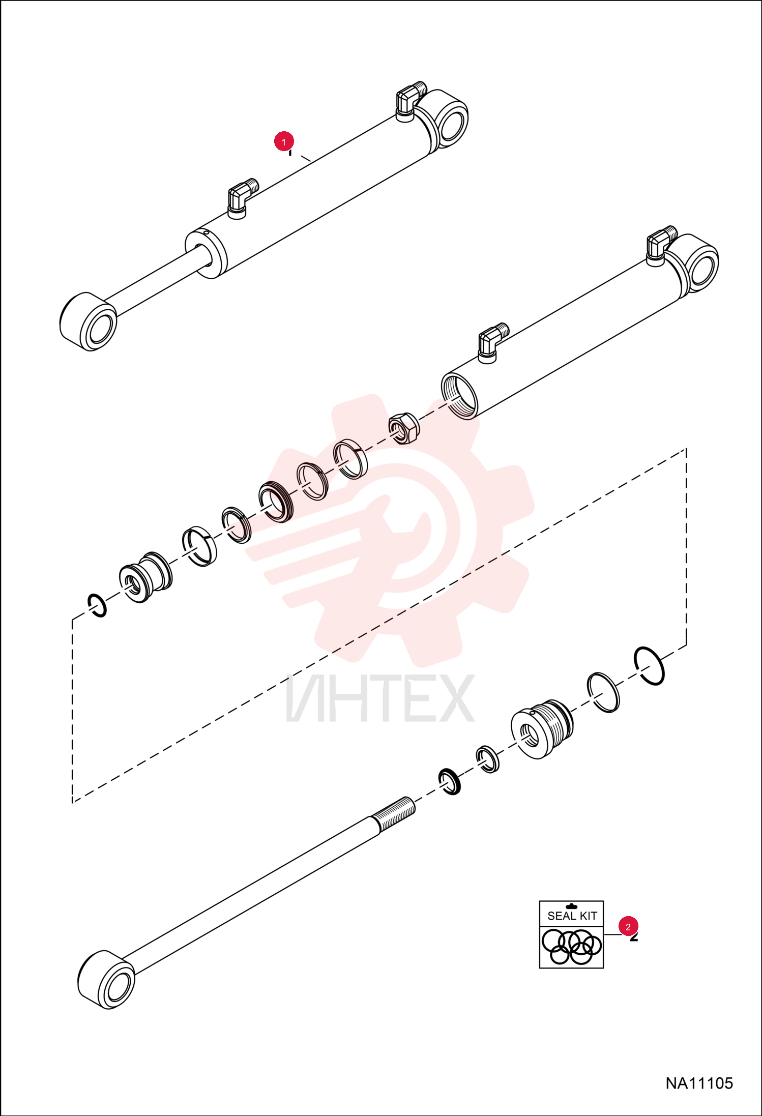 CYLINDER, DEPTH CONTROL 7294072