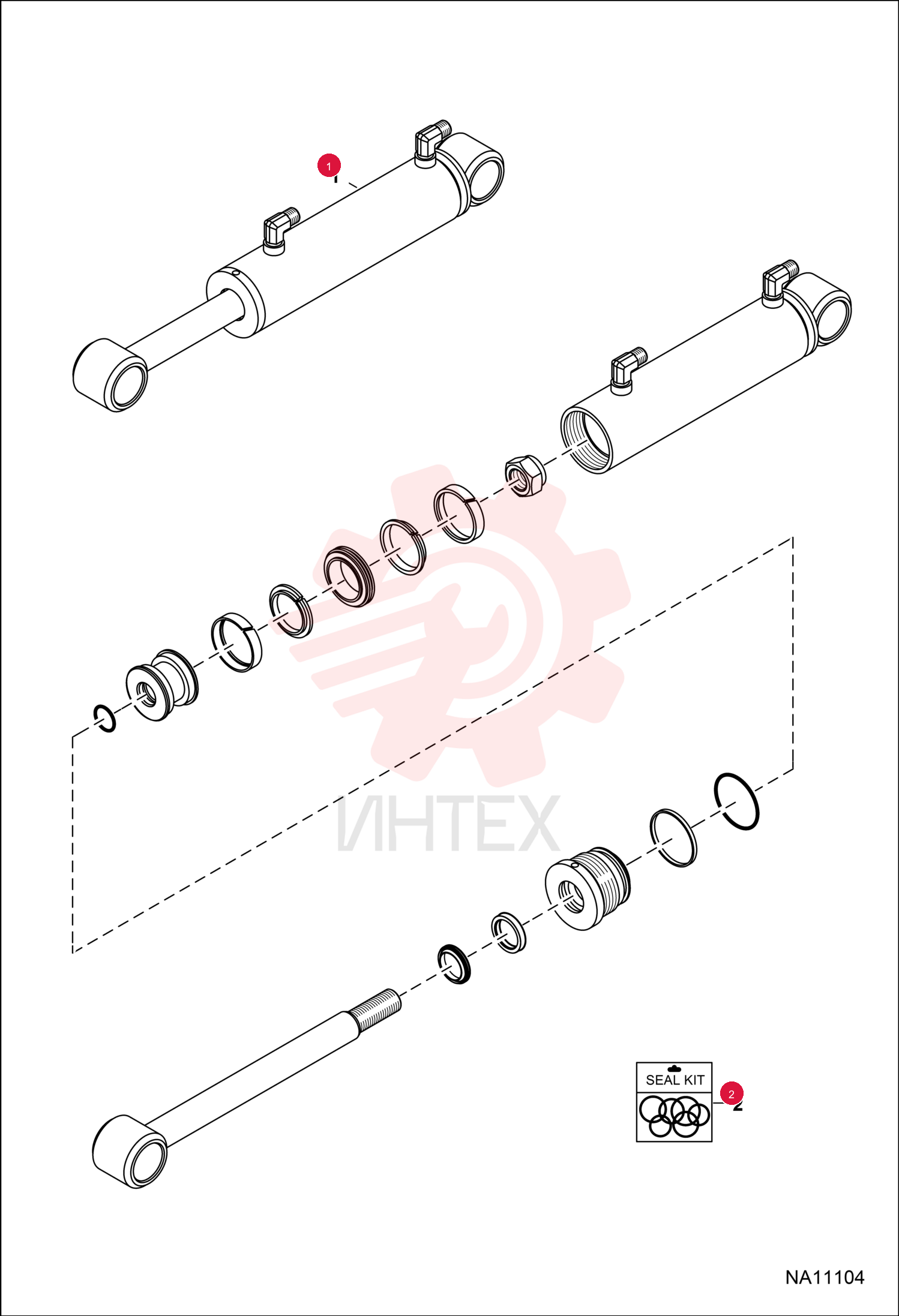CYLINDER, HYD 7294071