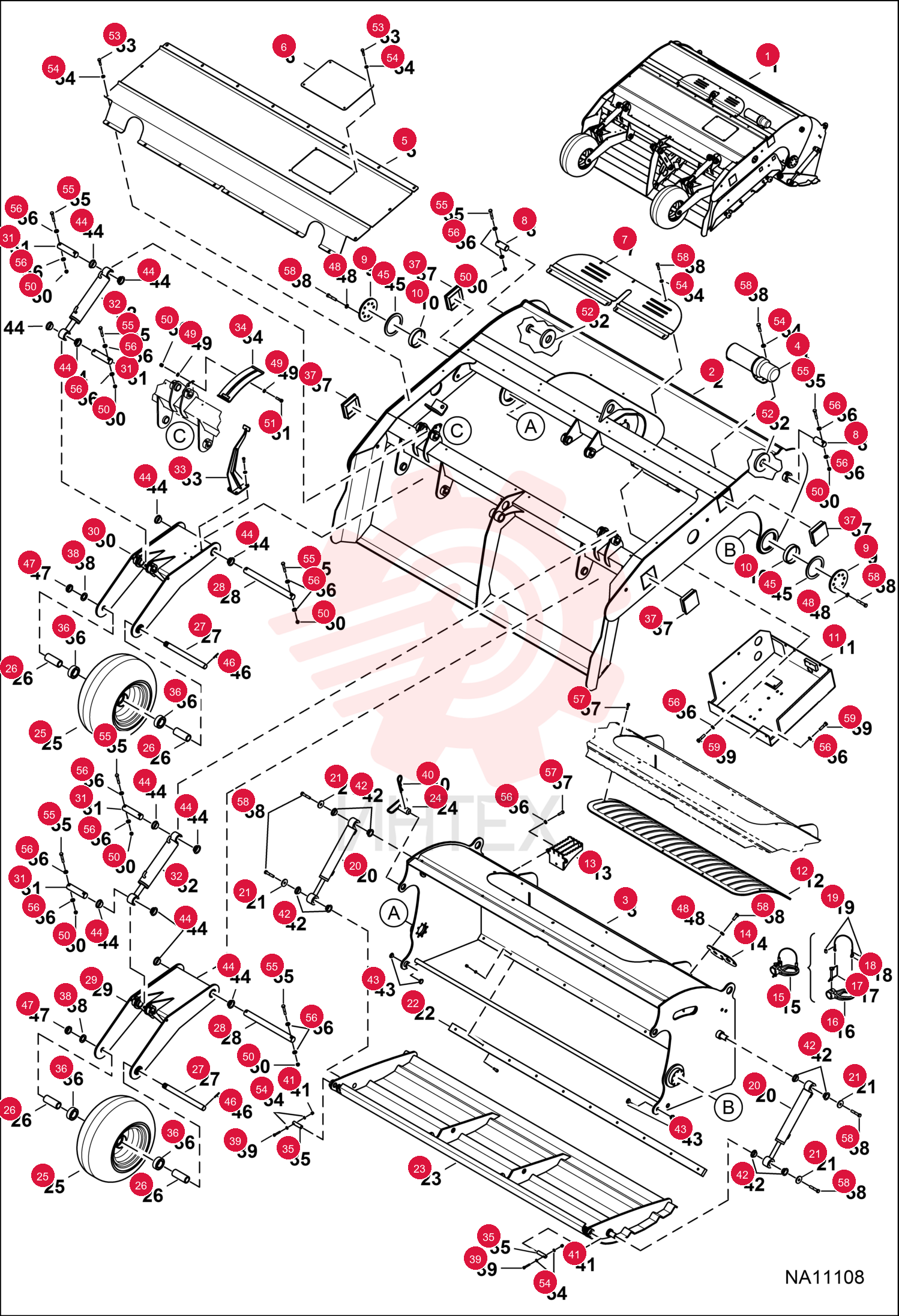 FRAME, FRONT 7294077 (2)