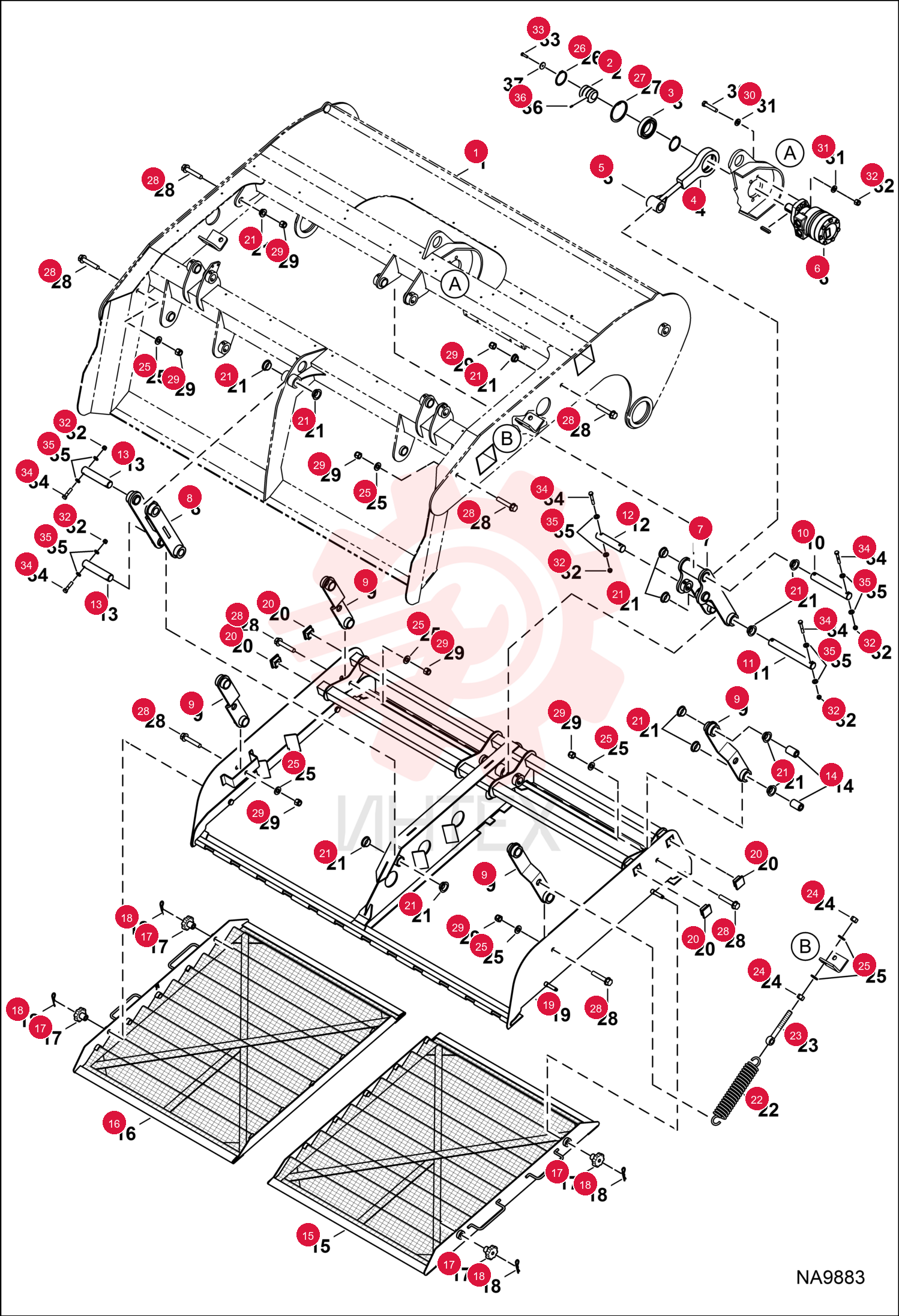 FRAME, FRONT 7294077 (1)