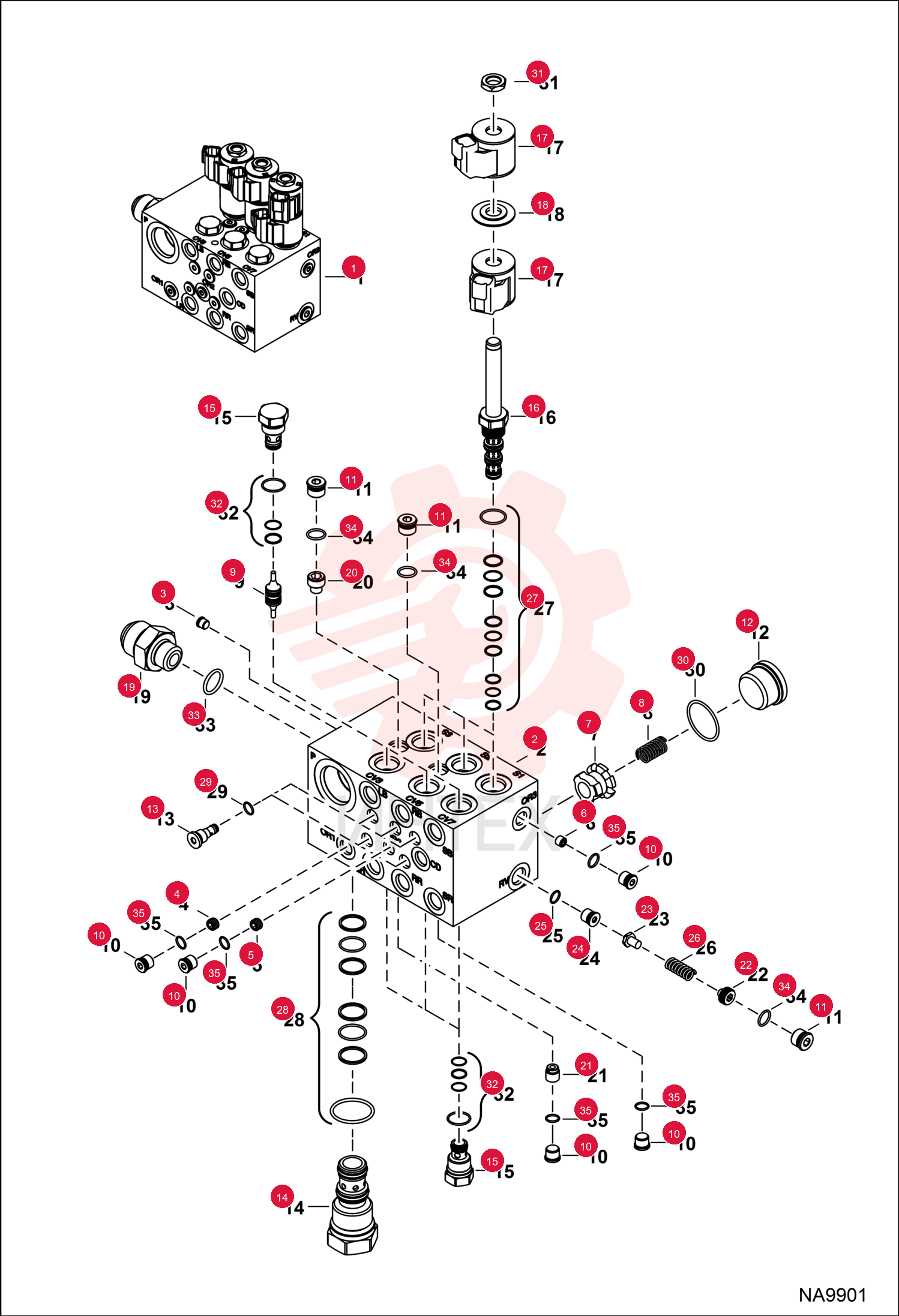 VALVE, FLOW CONTROL 7282582