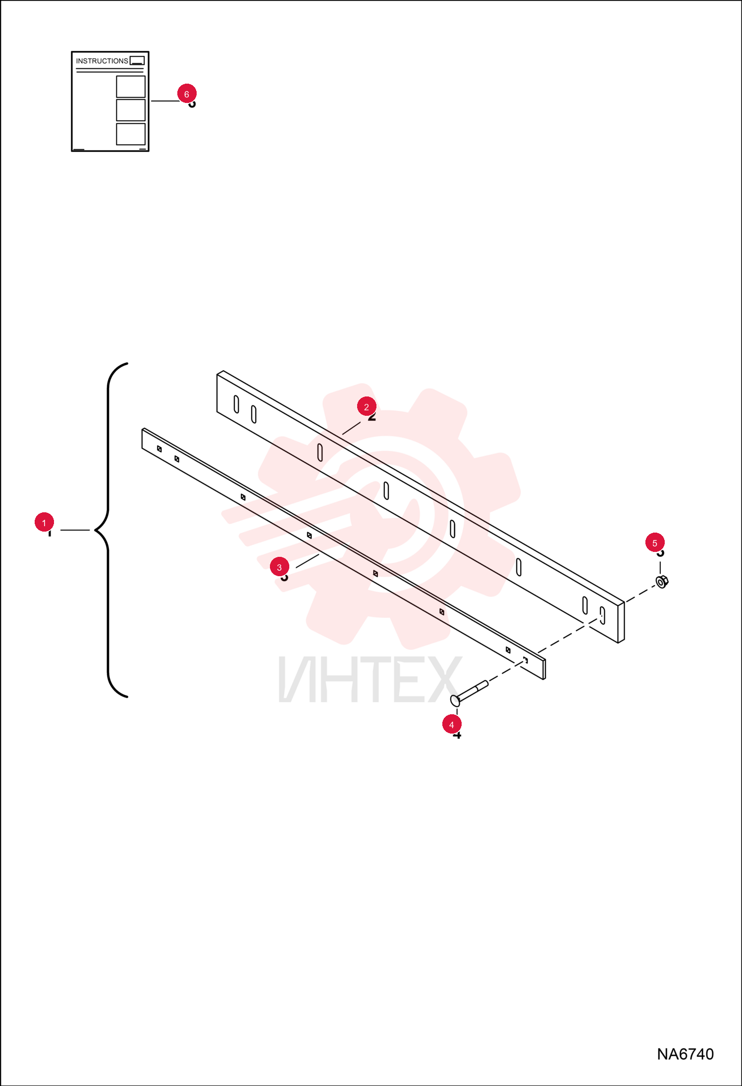 KIT, EDGE POLY 69"
