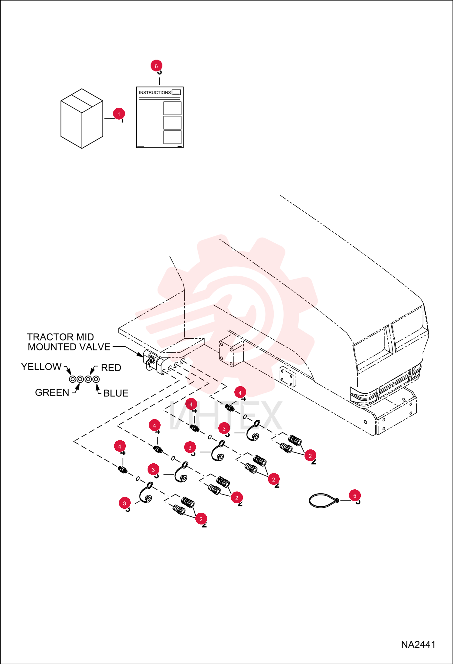 KIT, COUPLER 7180840