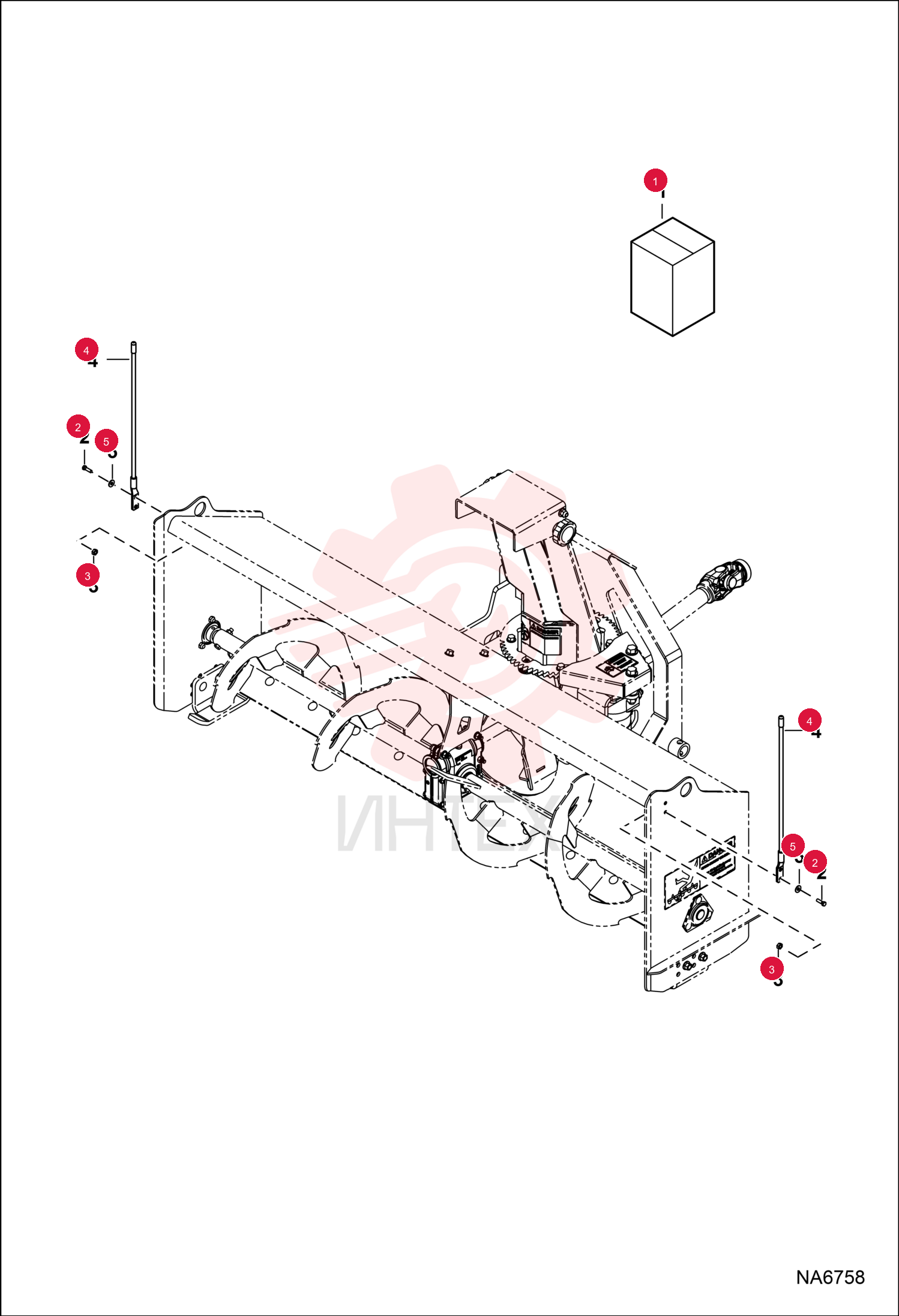 KIT, INDICATOR ROD 6673609