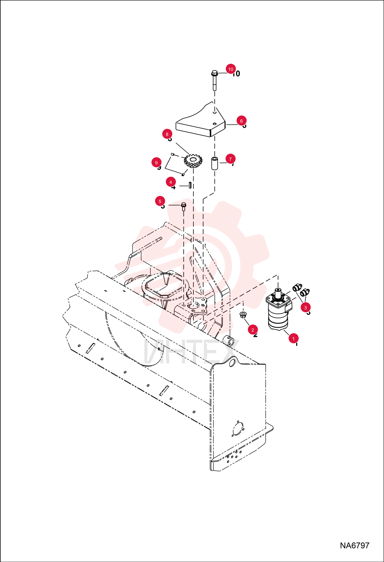 MOTOR, HYD 7188541 (6)