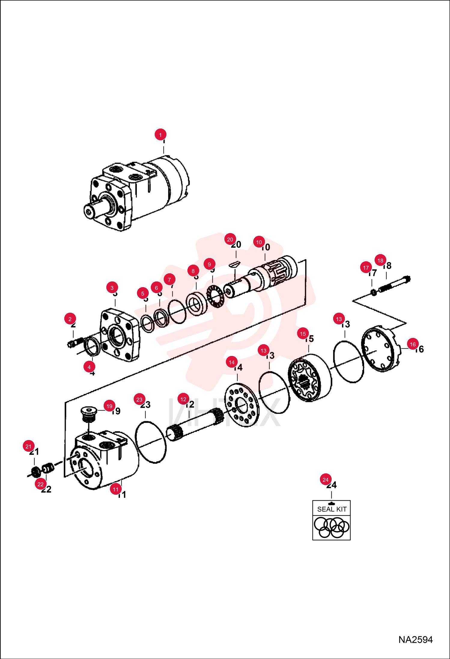 MOTOR, HYD 7188541 (9)