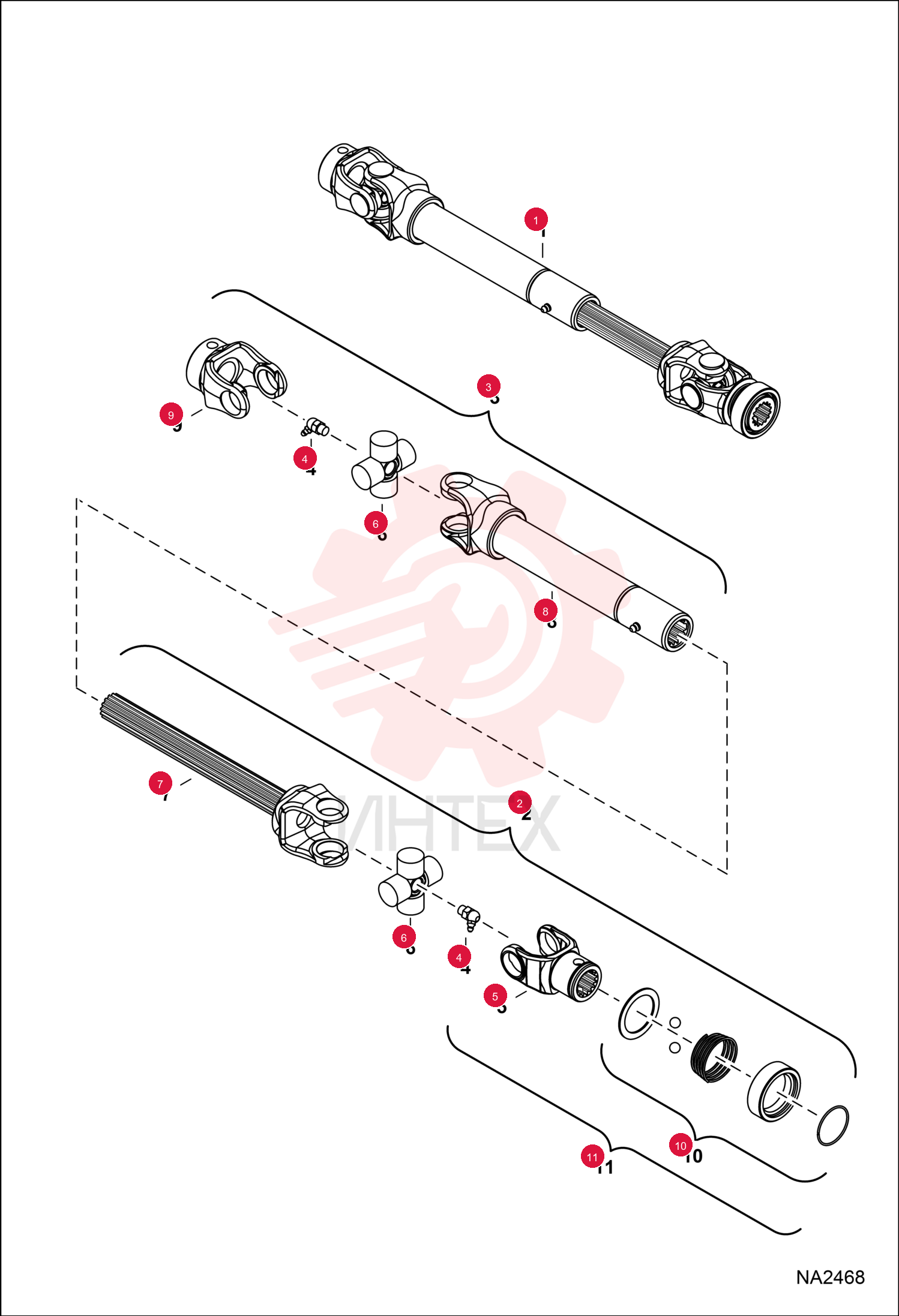 SHAFT, DRIVE 7179603