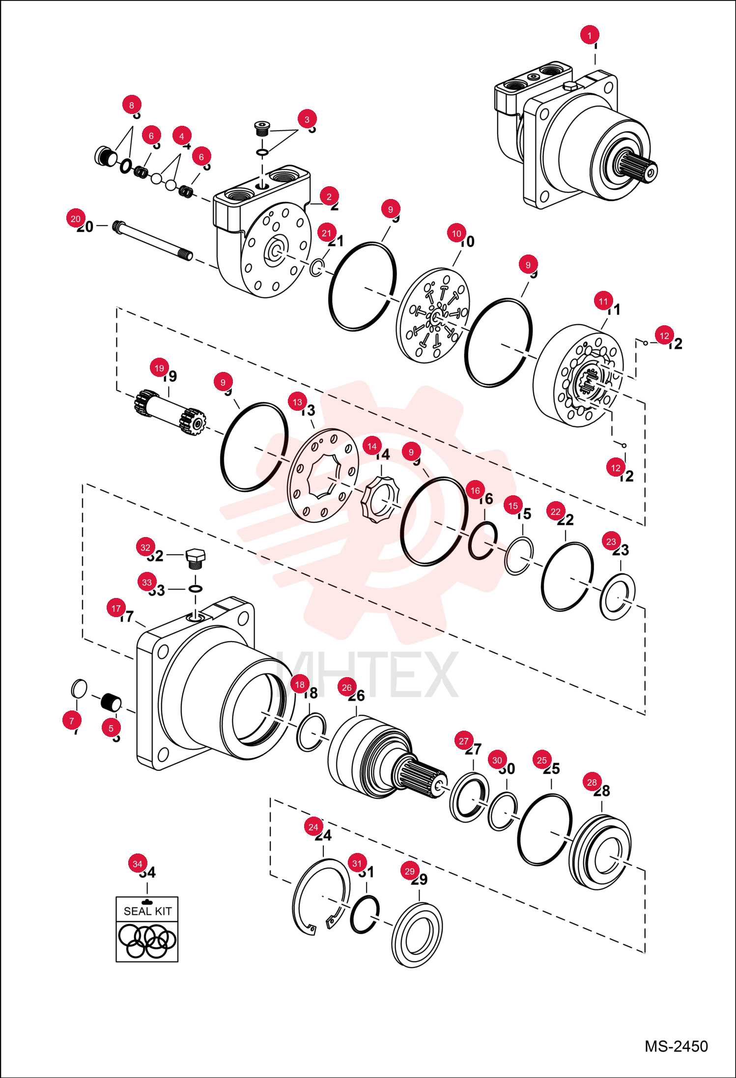 HOUSING, MOTOR 6689697