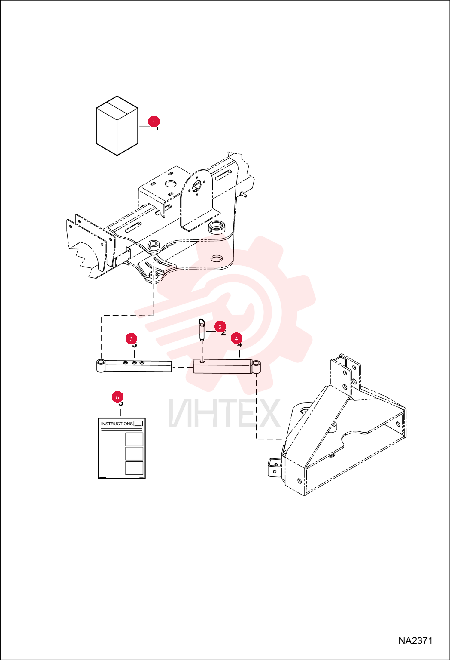 KIT, MANUAL ANGLE 7181822