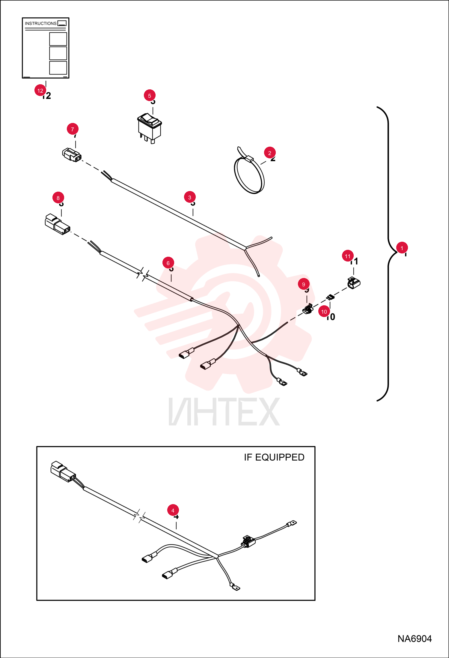 KIT, HARNESS 7139670