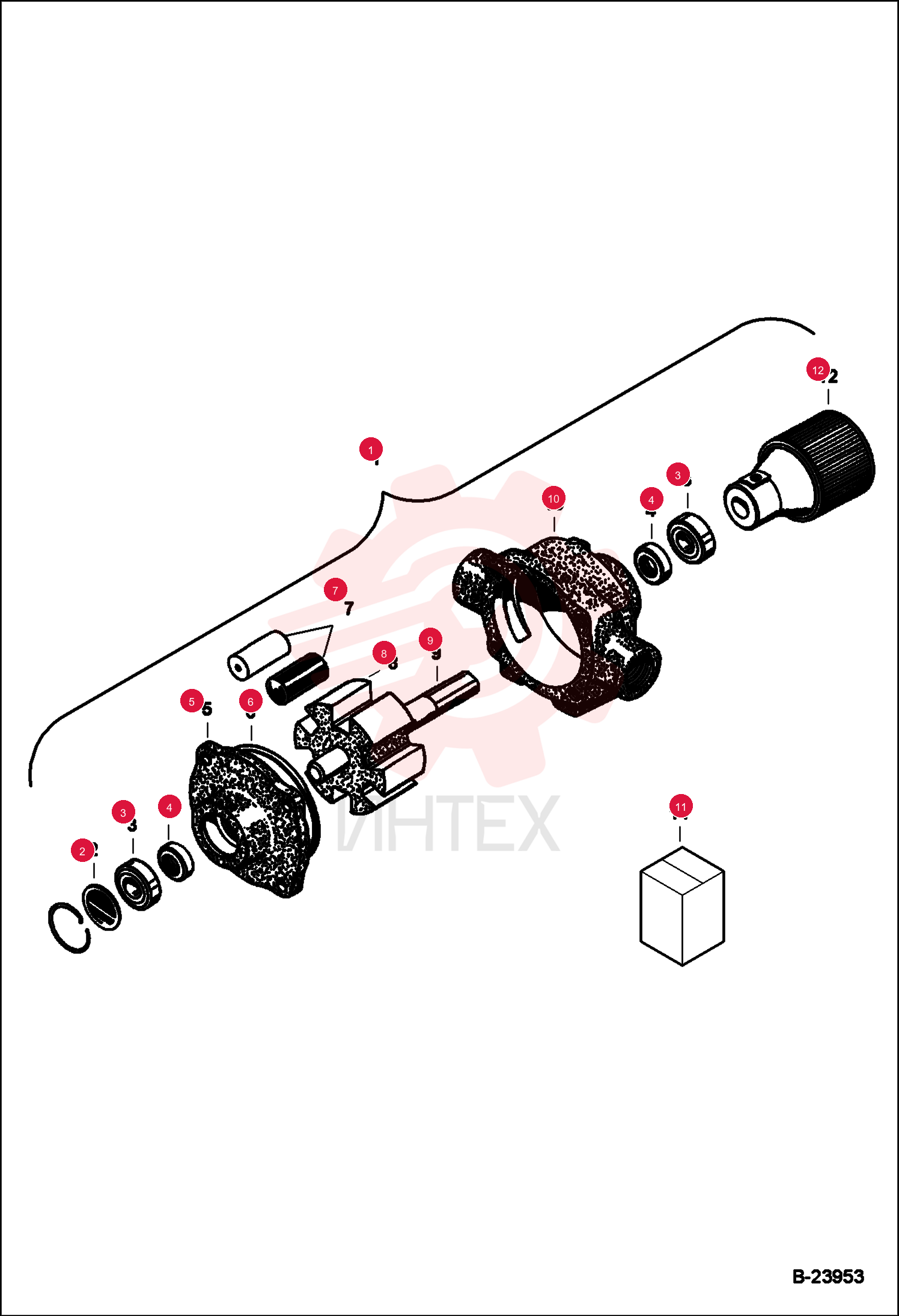 PUMP, SPRAYER PTO 7002783