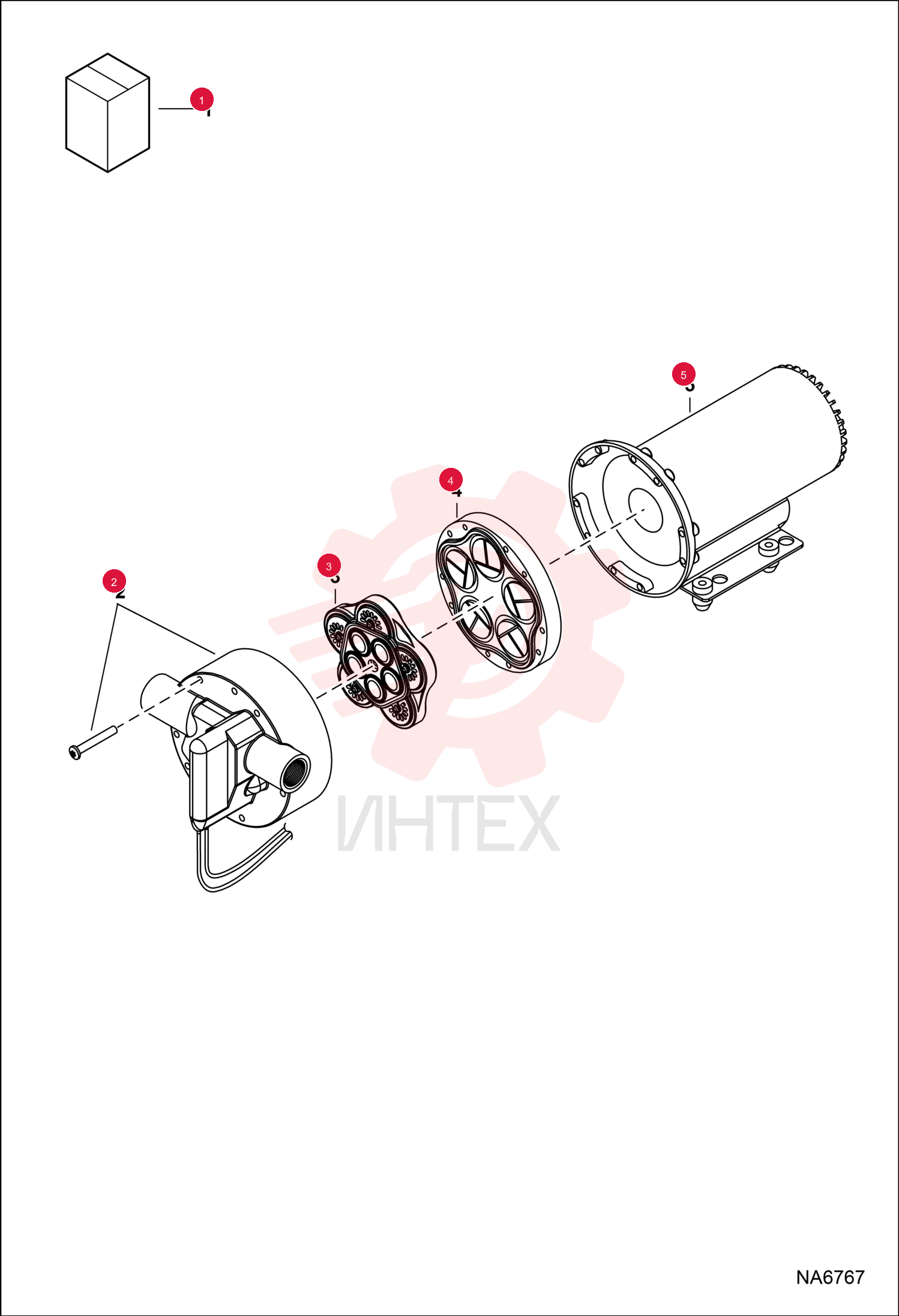 PUMP, WATER ELEC 7025217