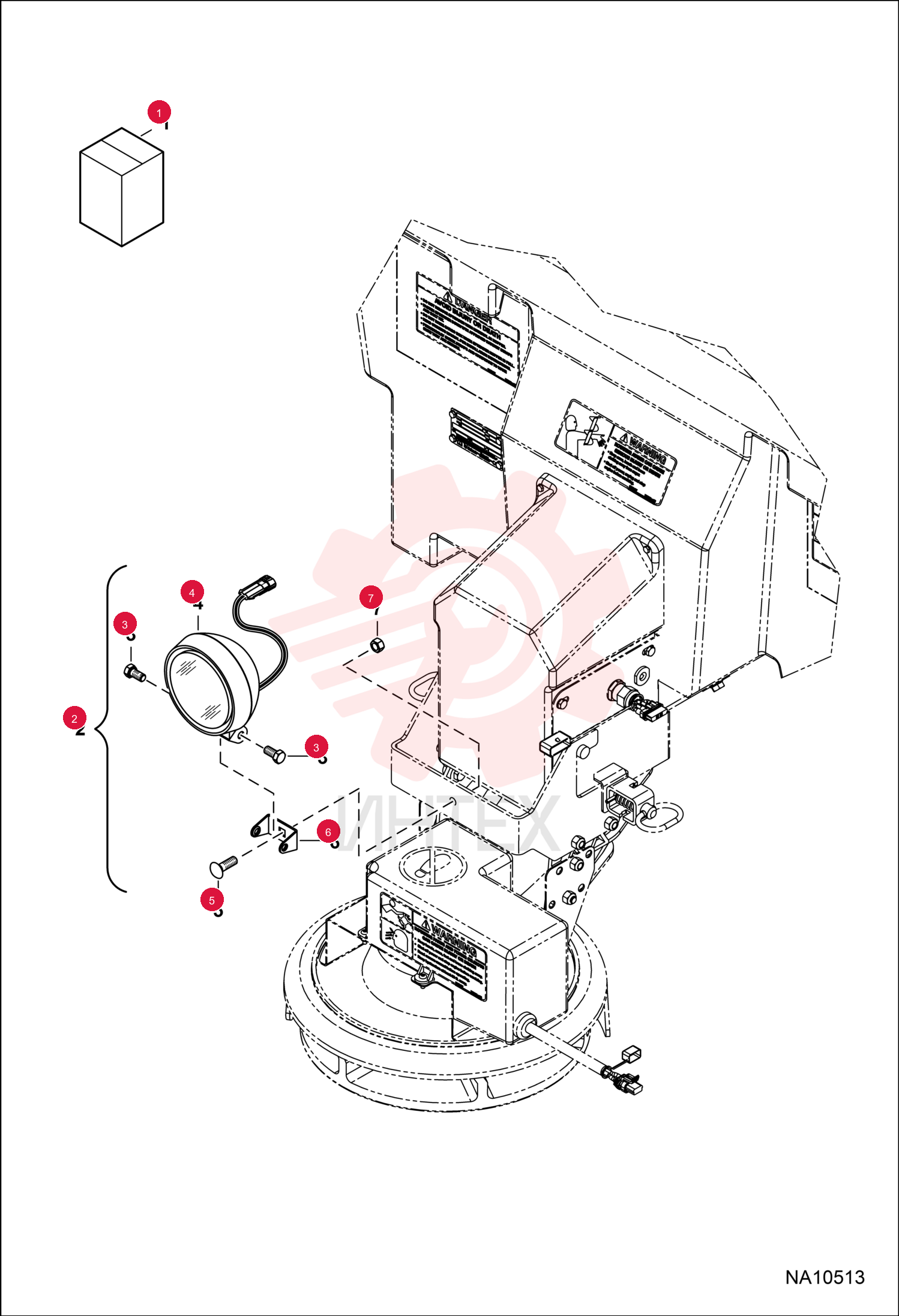 LIGHT REAR 7253128EF