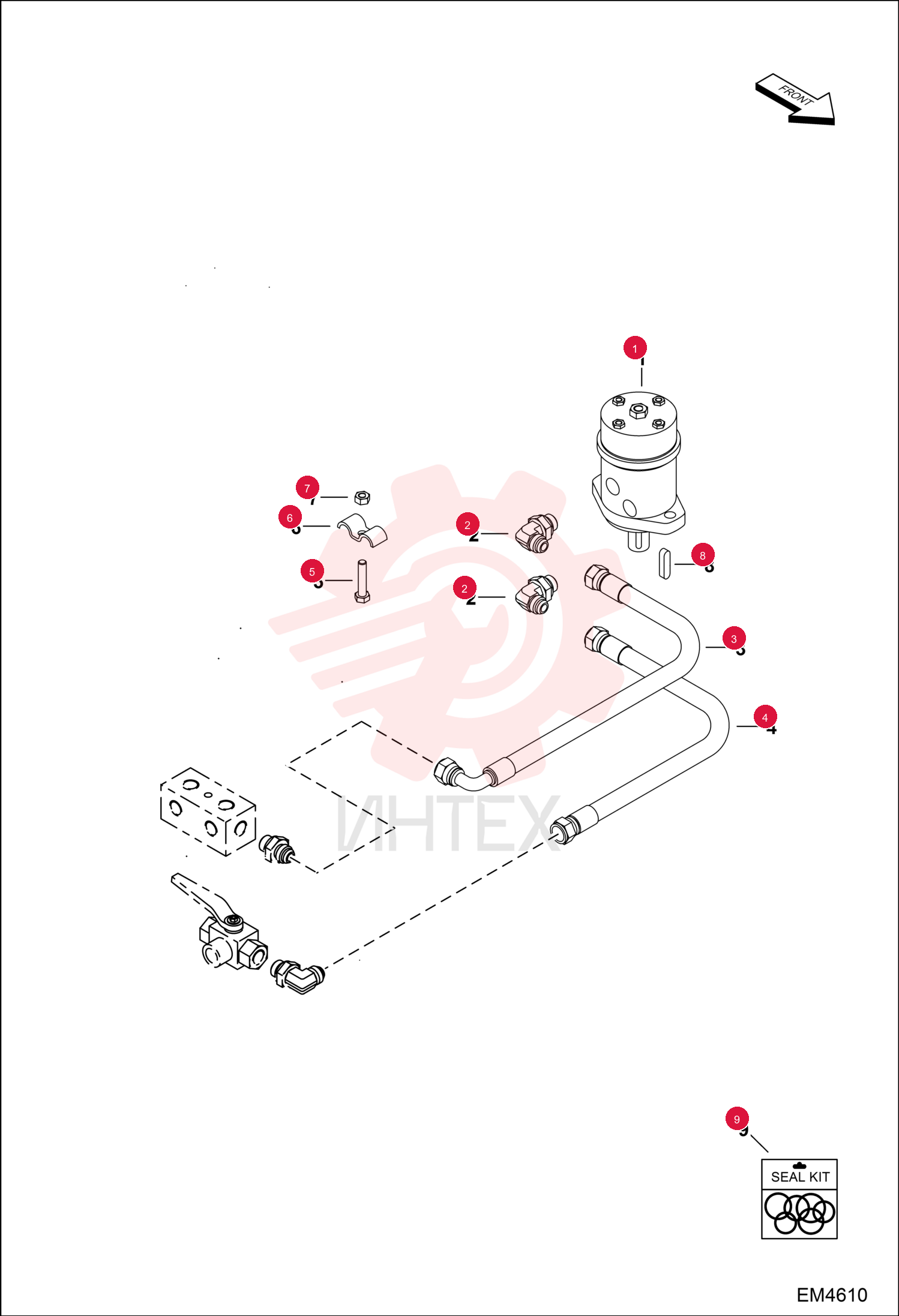 Motor Hydraulic 6690819 (2)