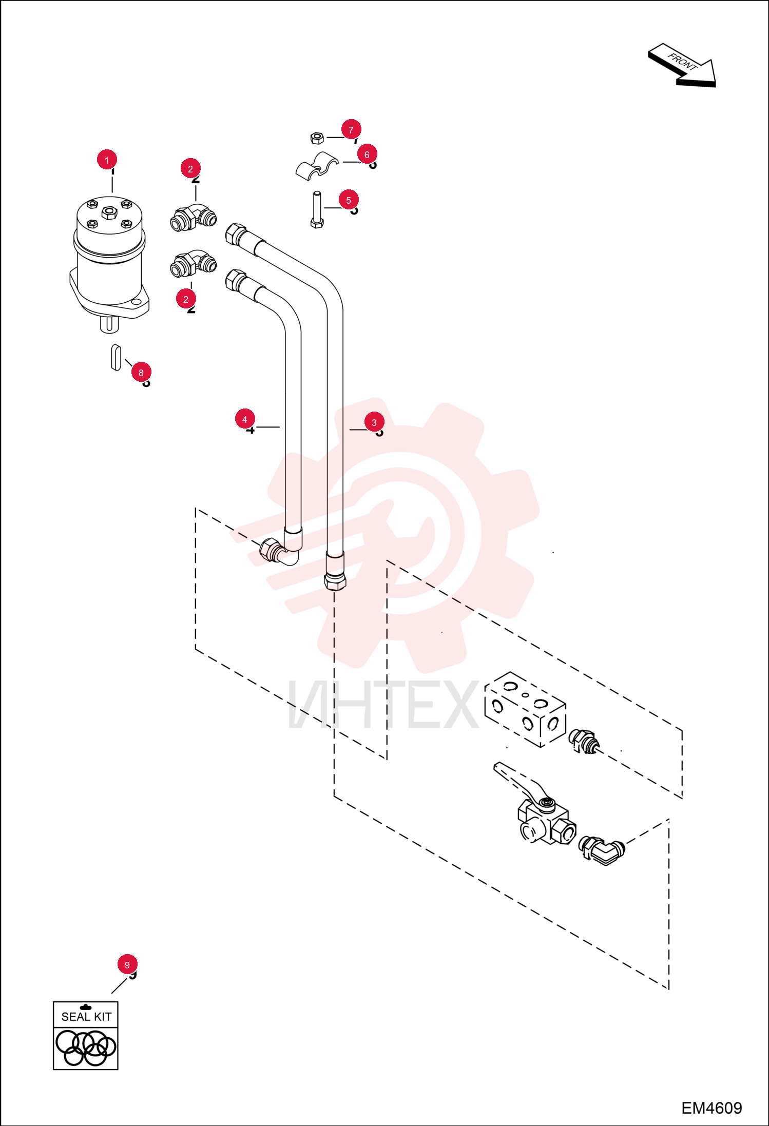 Motor Hydraulic 6690819 (1)