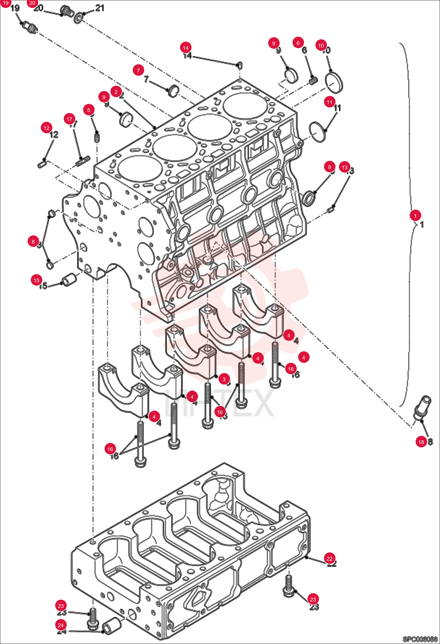BLOCK ENGINE 6921065