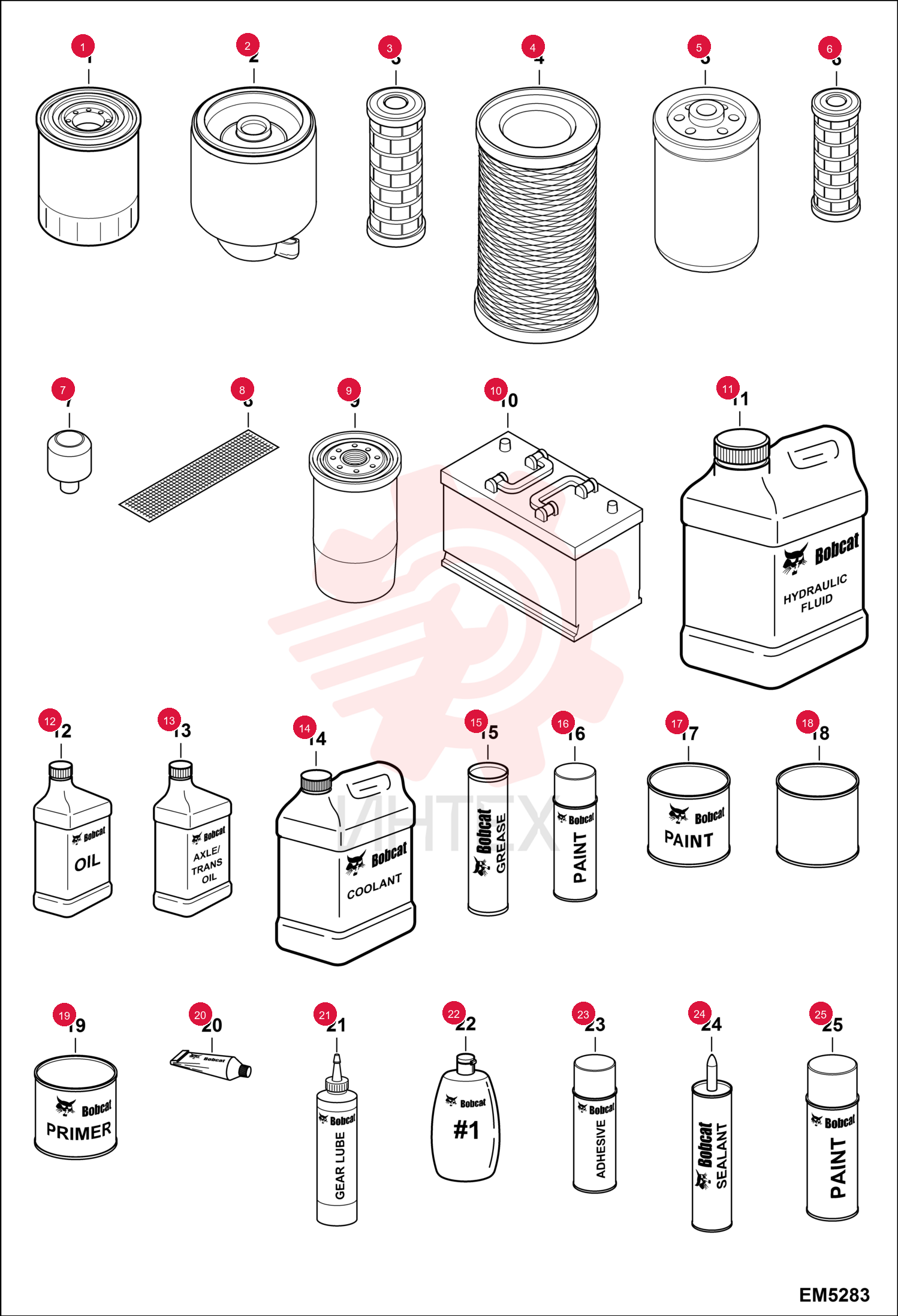 FILTER, OIL ENG 12 (2)