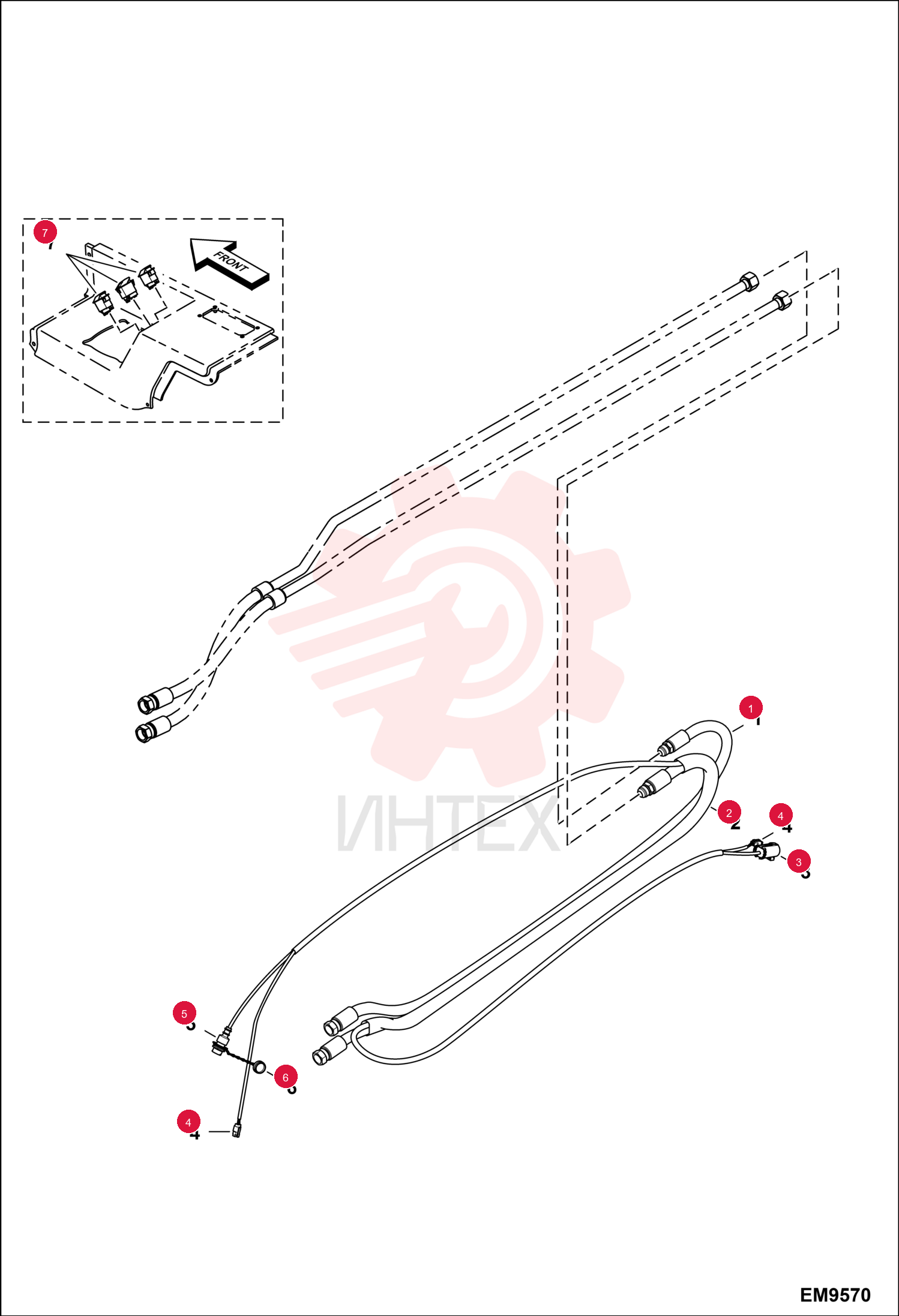 HOSE, HYD 6927525