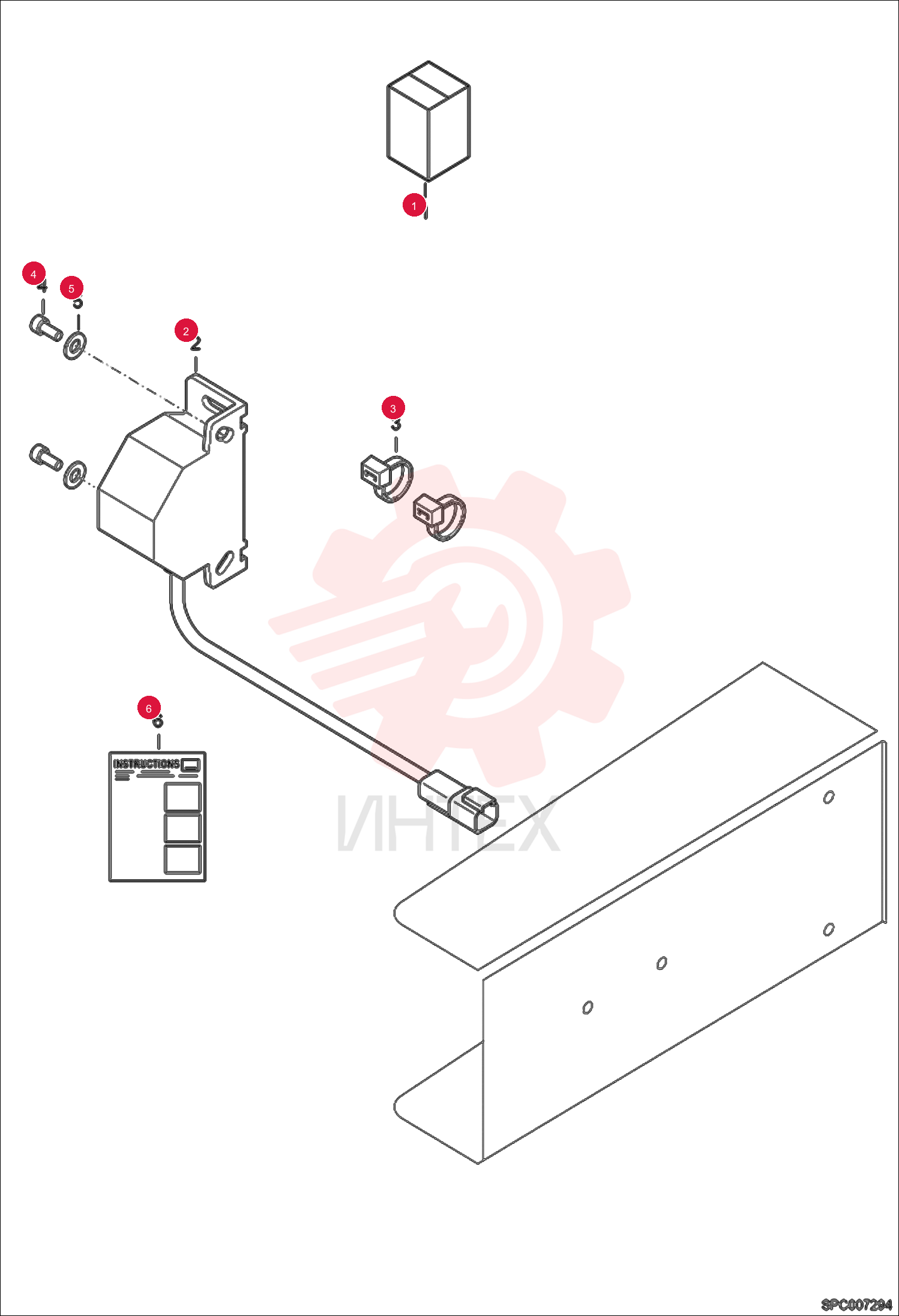 KIT, BACK-UP ALARM 6924736 (1)