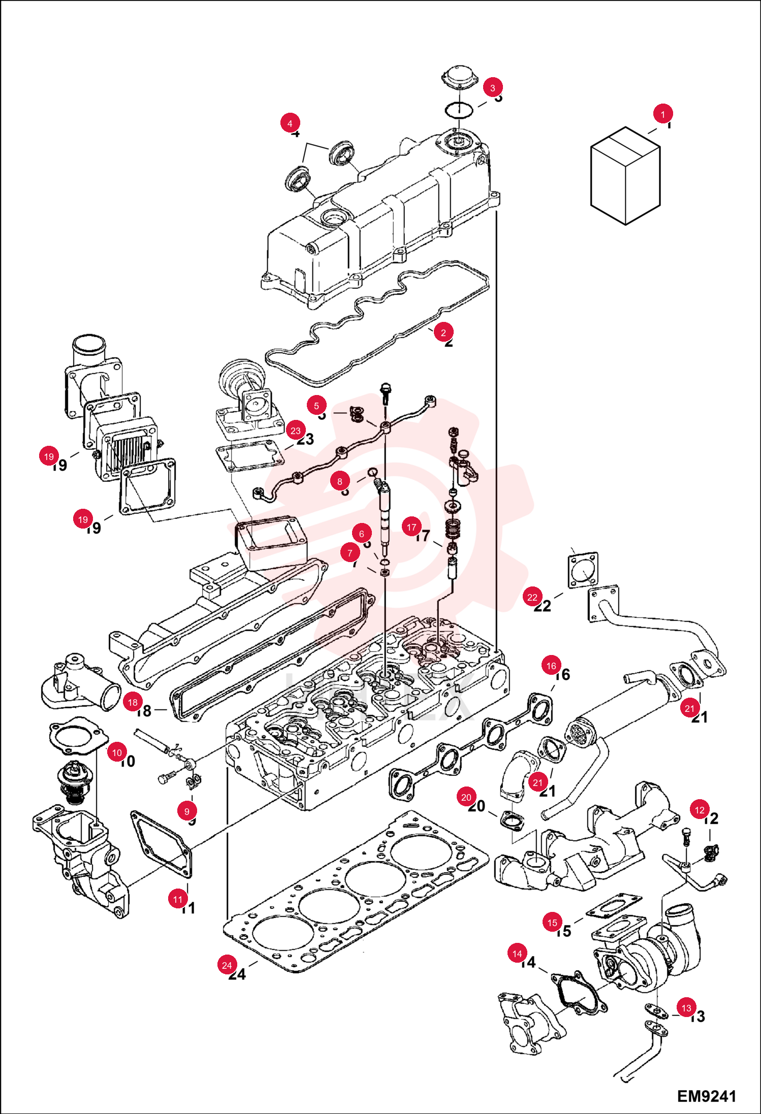 KIT, GASKET ENG UPPER 6689756
