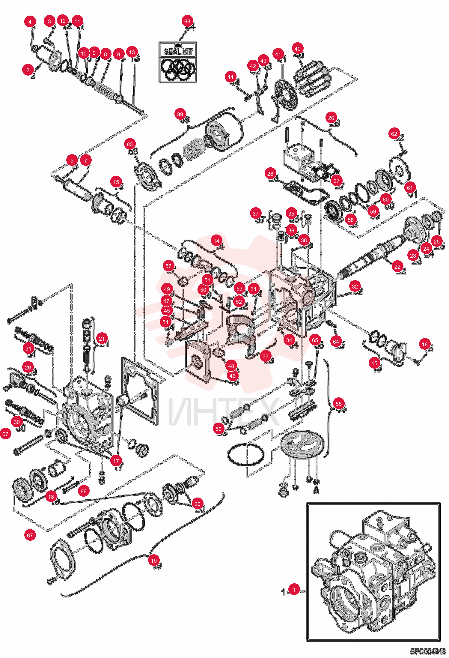 KIT, PUMP 7282174 (1)