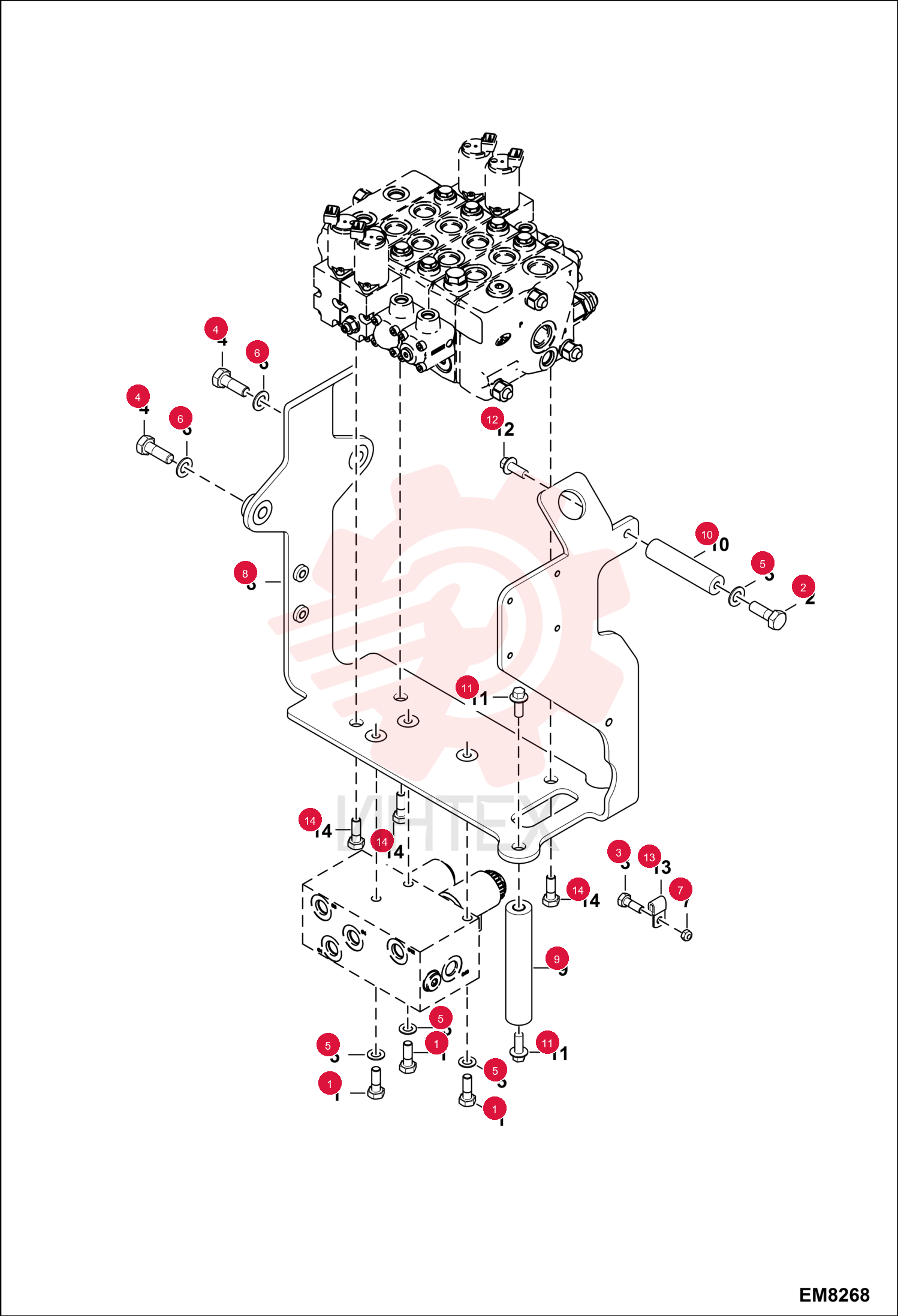 SCREW HEX HD 8.8 (12)