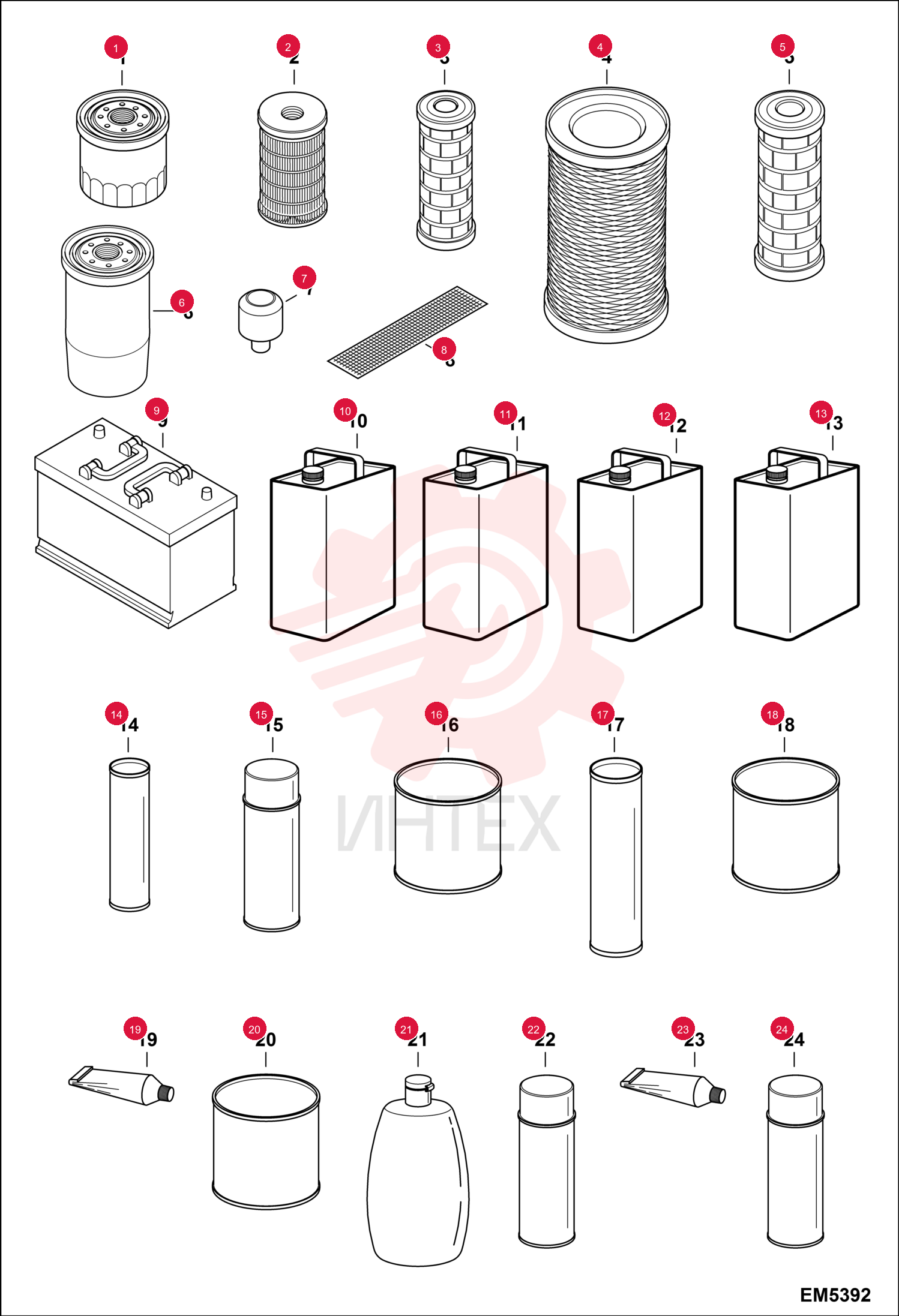 FILTER, OIL ENG 12 (2)
