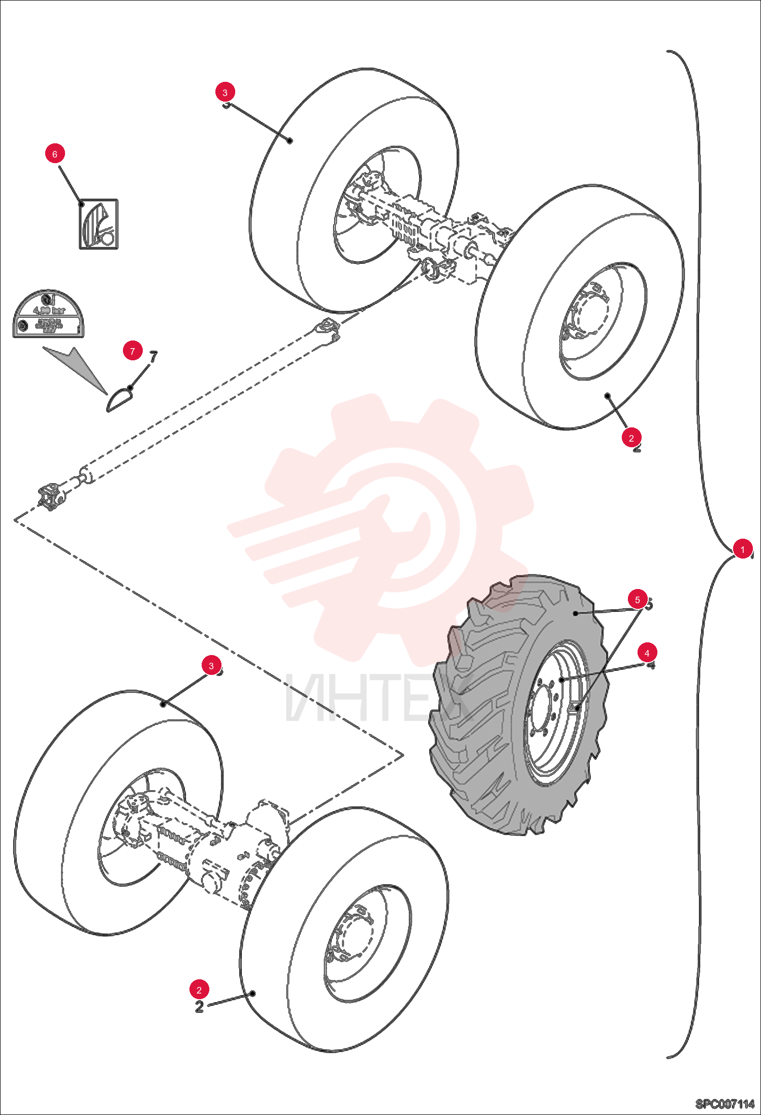 L.H. Wheel 84928.1