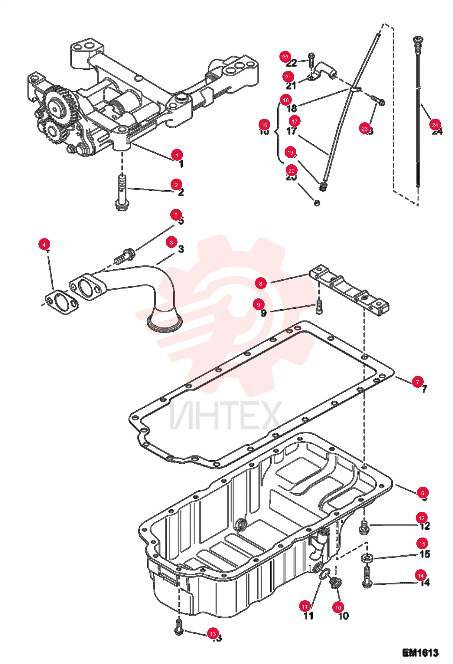 OIL PUMP 6912010 (3)