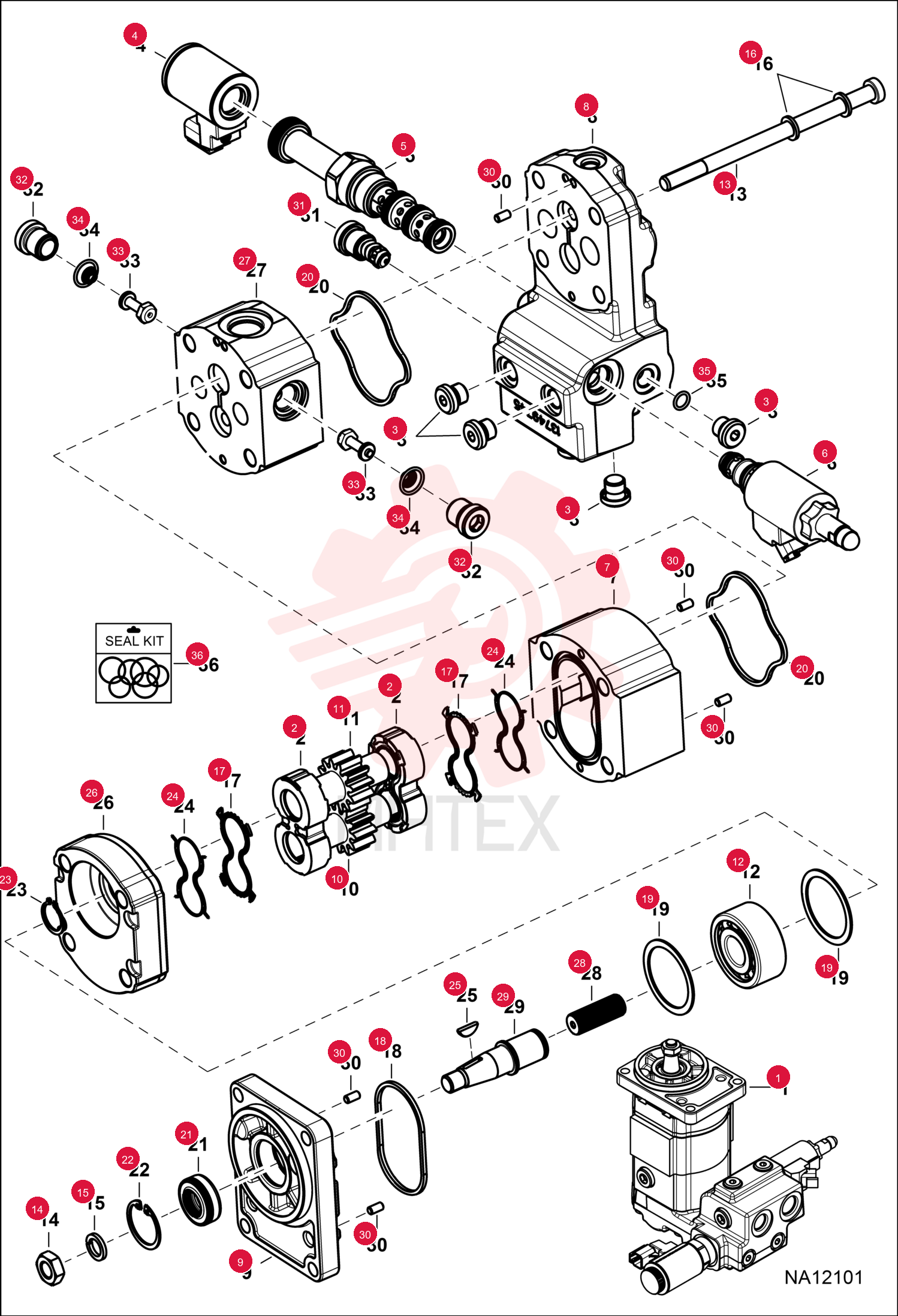MOTOR FAN INV 7274263