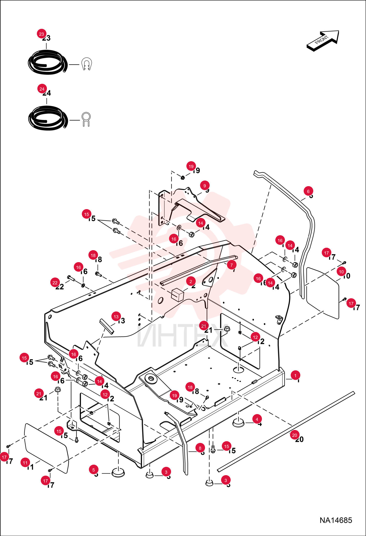 BASKET, ENGINE 7160830-GB
