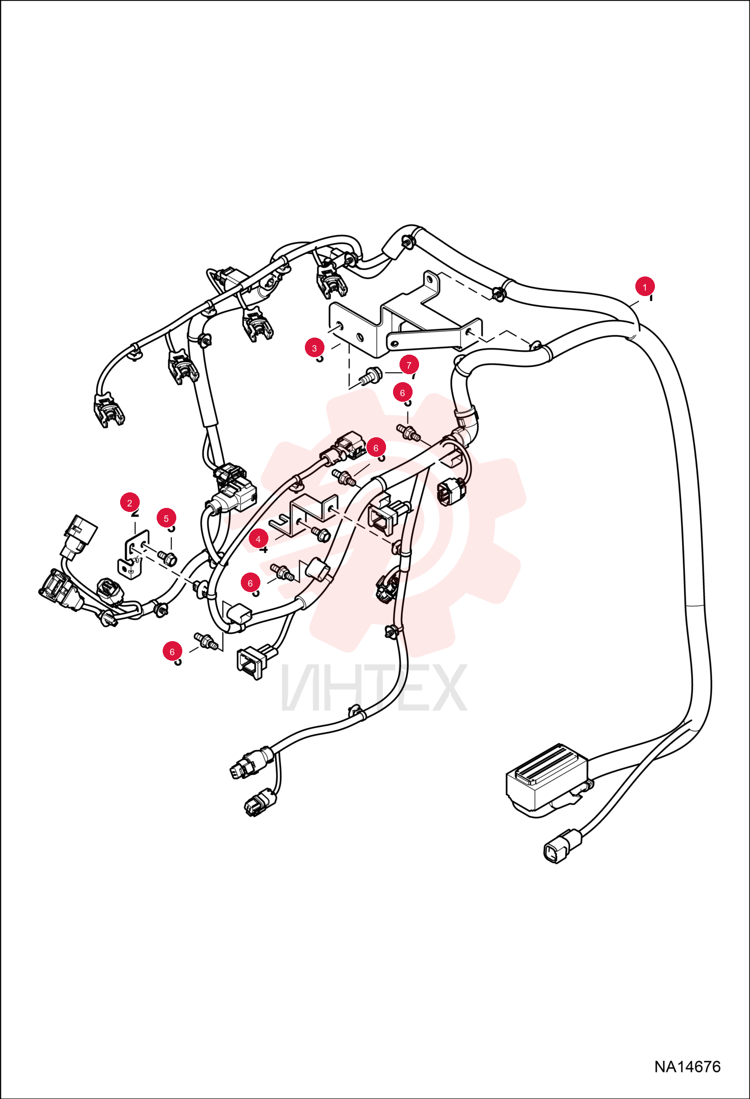 HARNESS ENGINE 7344433 (1)