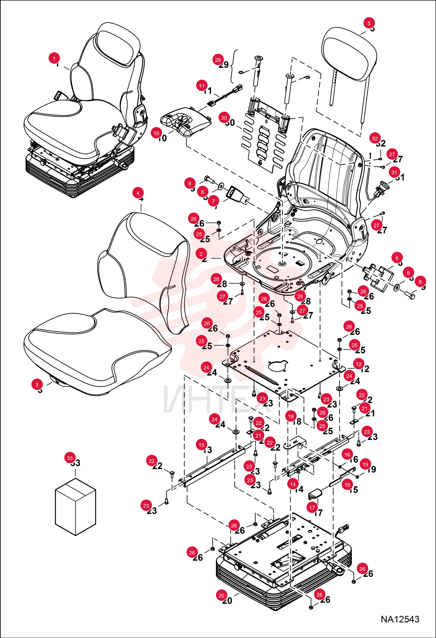 SEAT SUSPENSION 7286410 (6)