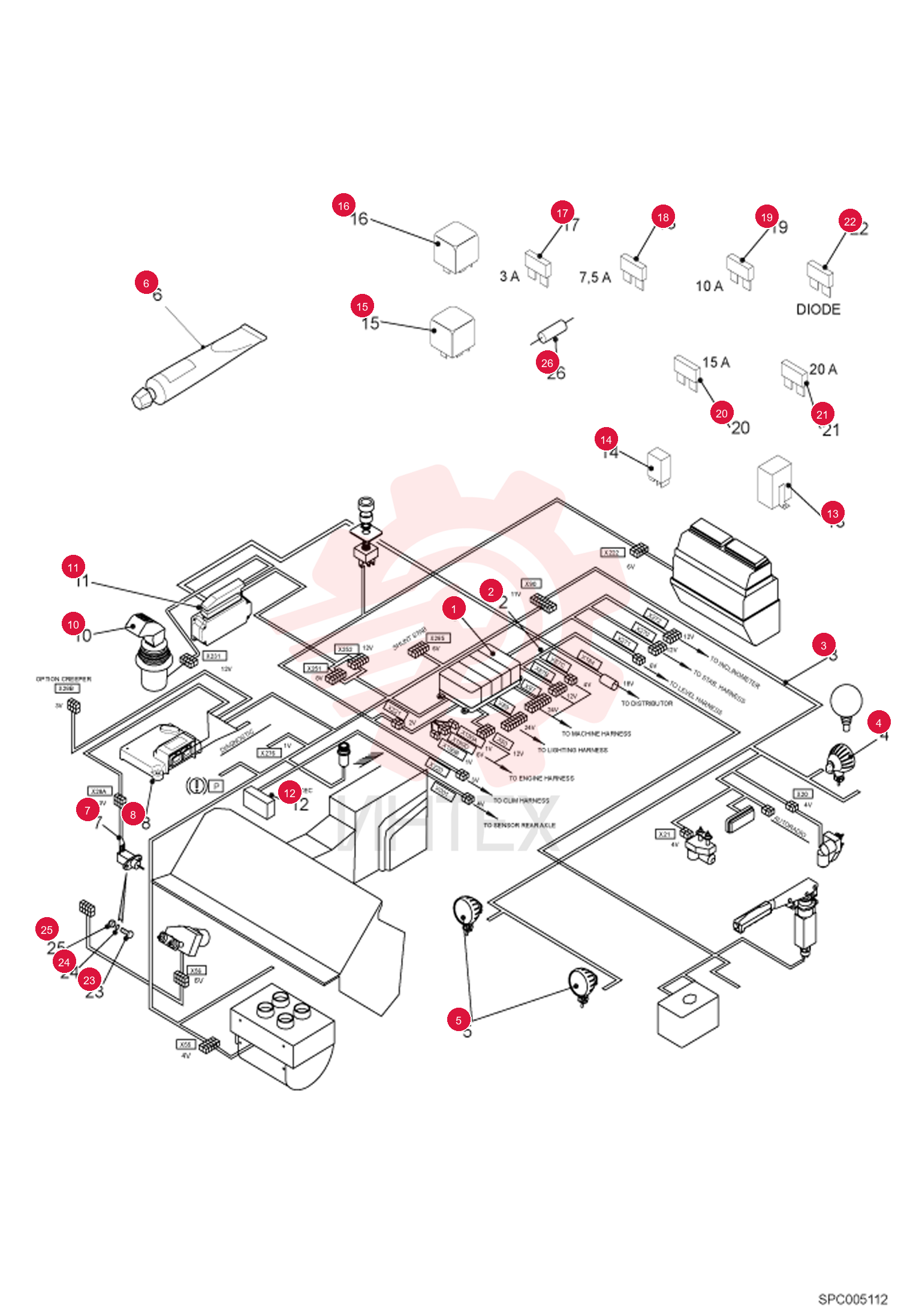 HARNESS, CAB 6917435