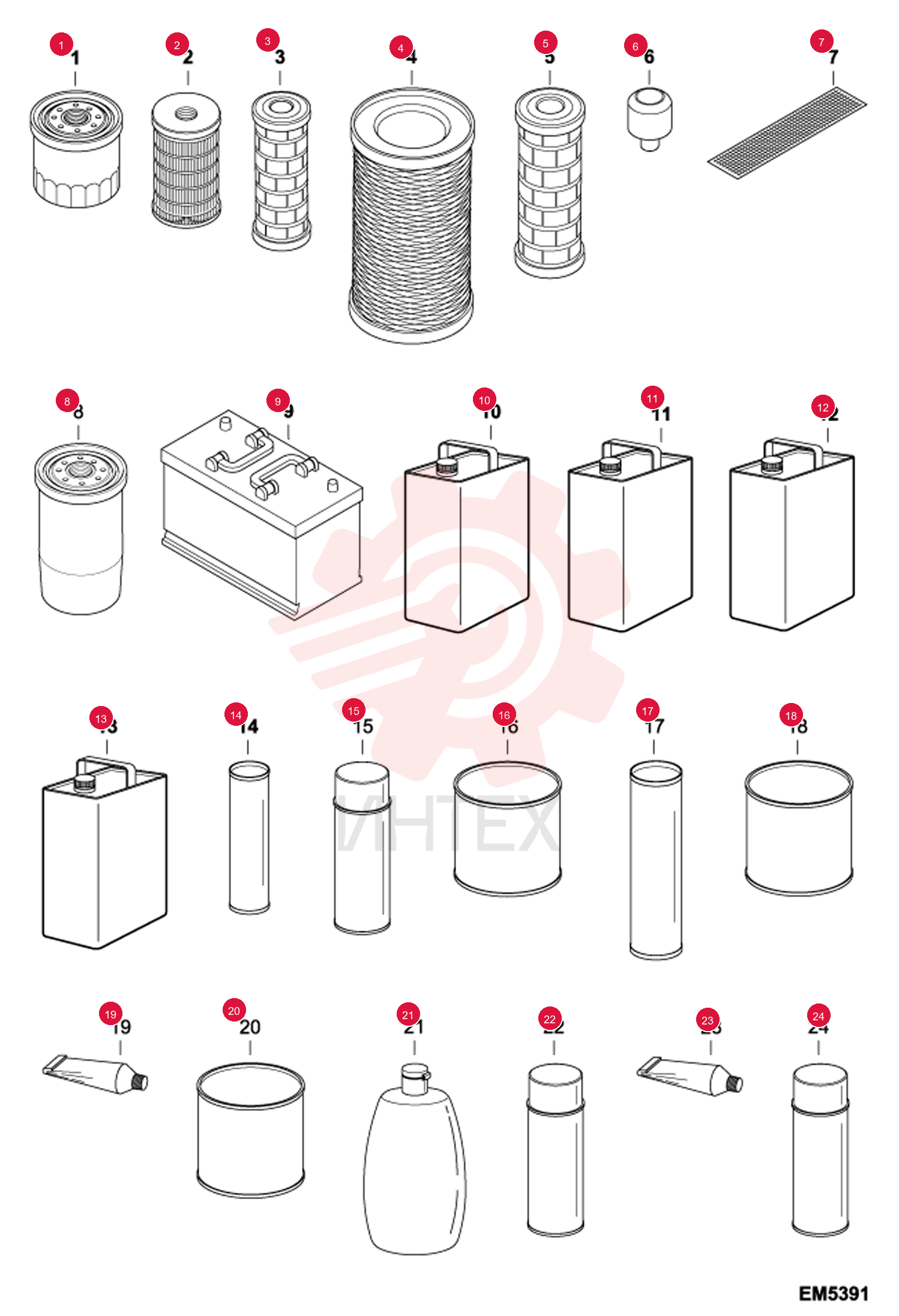 FILTER, OIL ENG 12 (2)