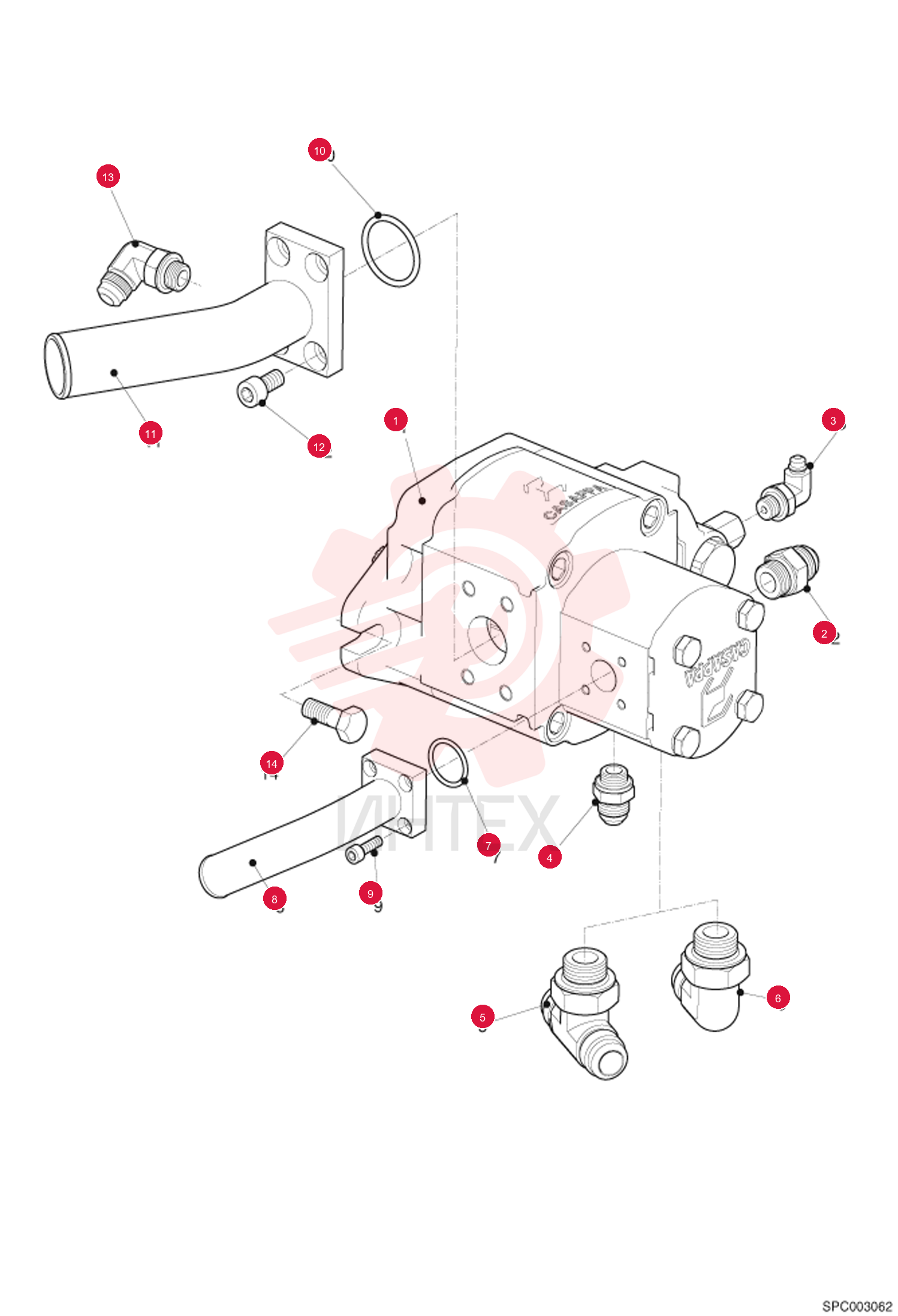 PUMP, HYD ASSY 6909447 (6)