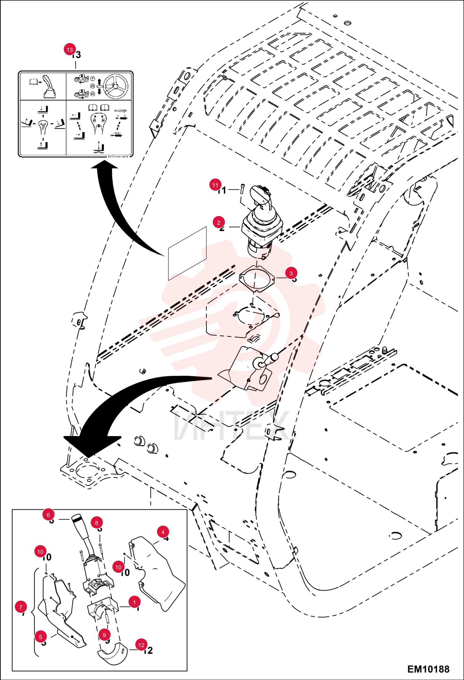 ADAPTER ASSY, FNR 7237758 (2)