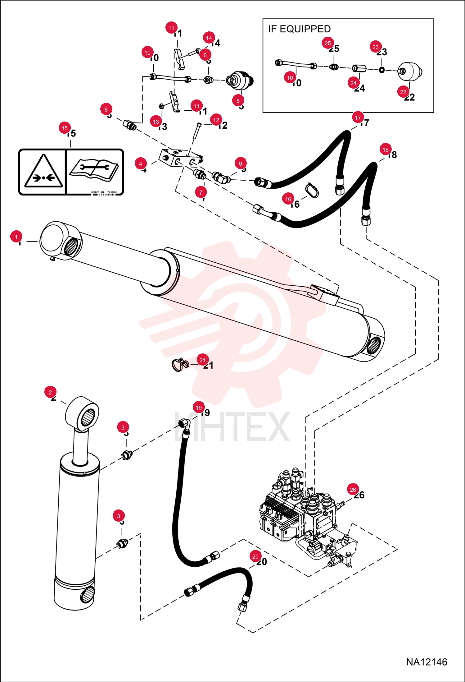 CYLINDER, LIFT 6909105 (3)