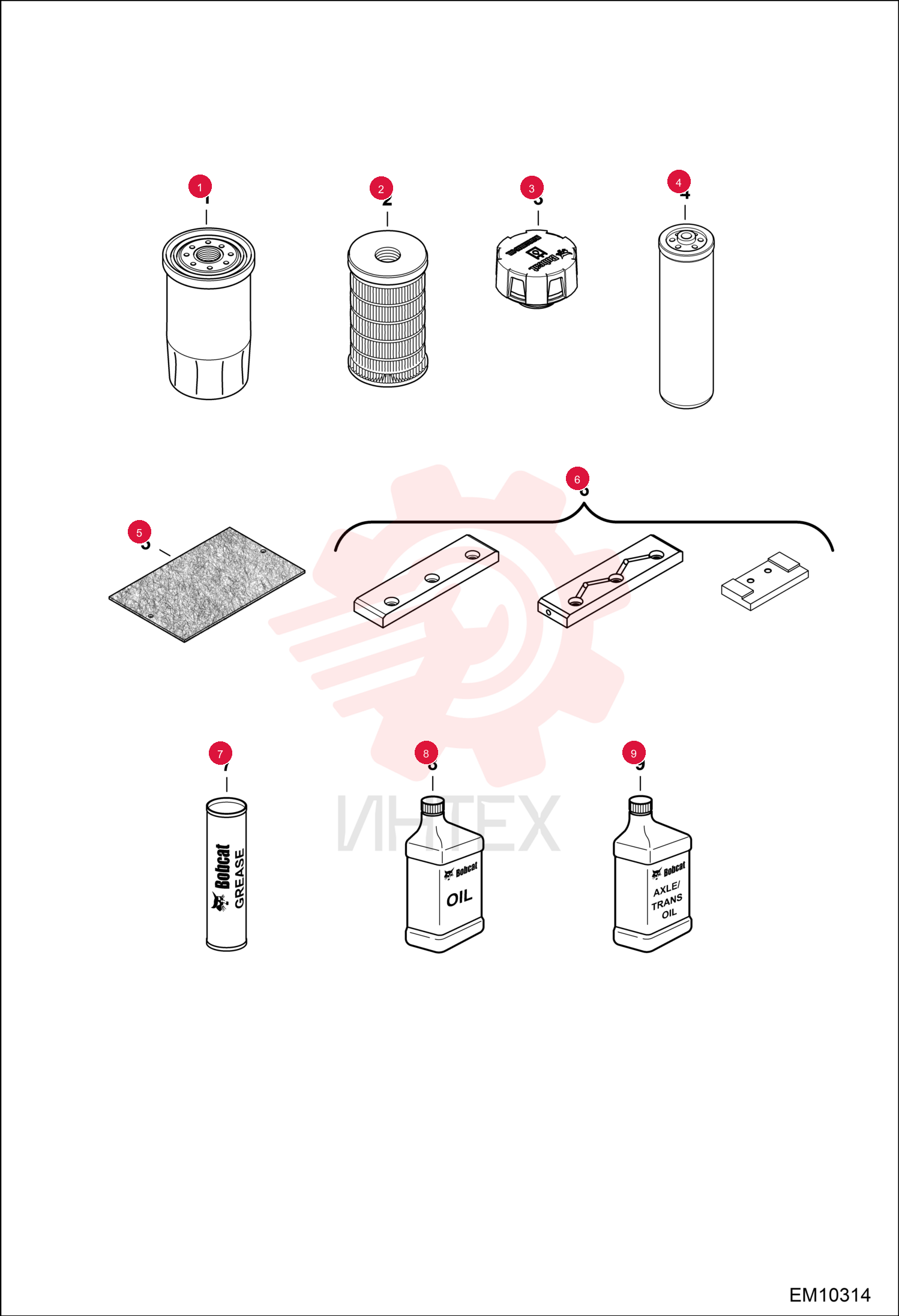 FILTER, OIL 7028298 (2)