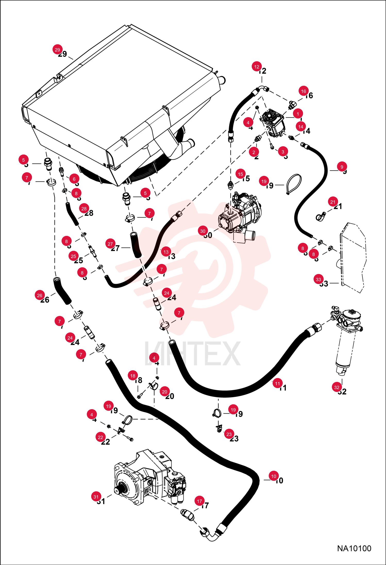 MOTOR, FAN 7231892 (1)